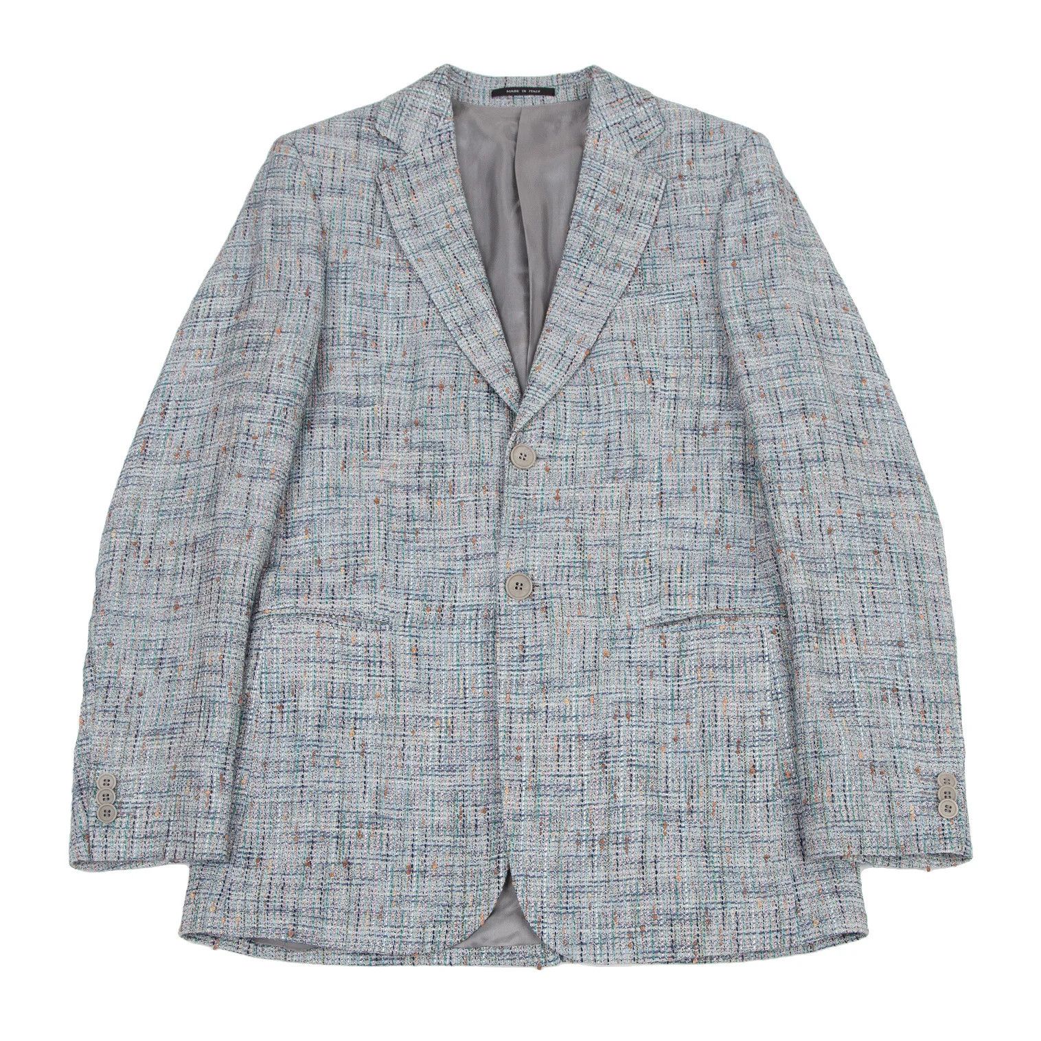 Emporio Armani Fancy T 2B Jacket in Light Blue Size 46 Size US S / EU 44-46 / 1 - 1 Thumbnail