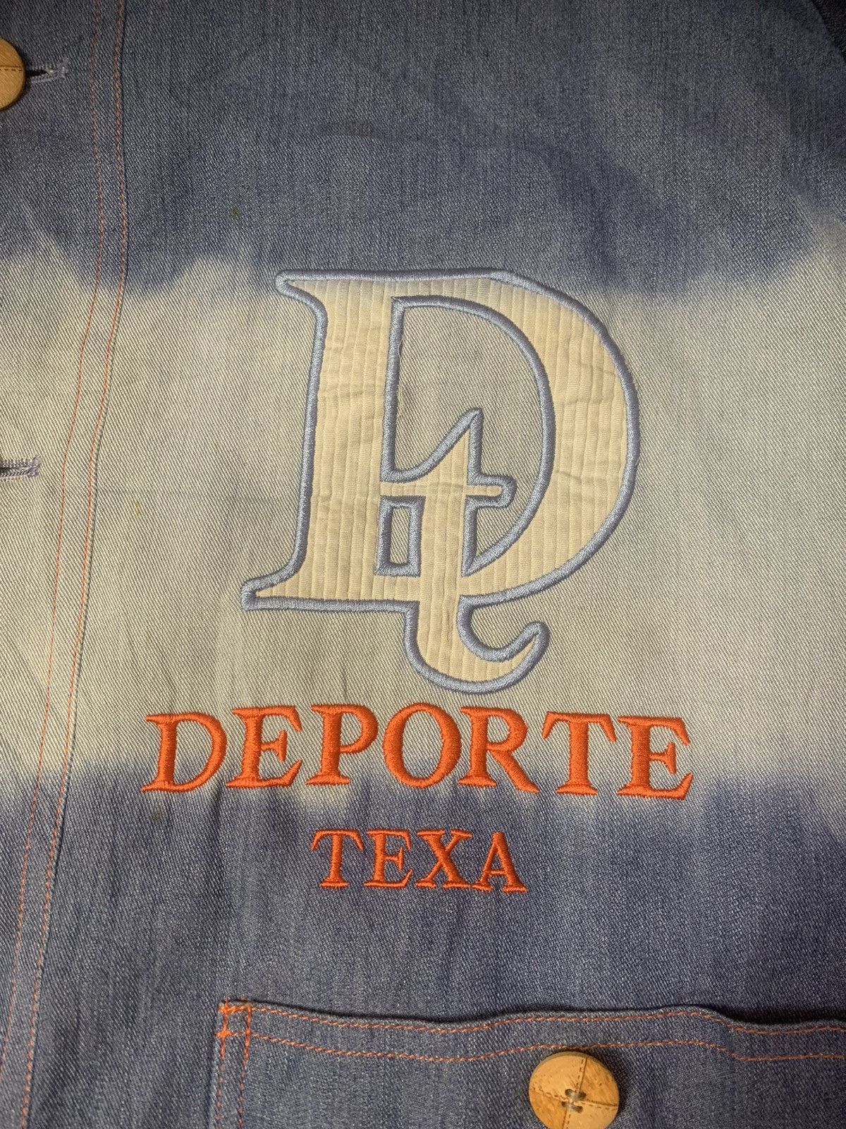 Designer × Japanese Brand Rare Design Deporte Texa Soft Denim Coats Size XL / US 12-14 / IT 48-50 - 10 Thumbnail