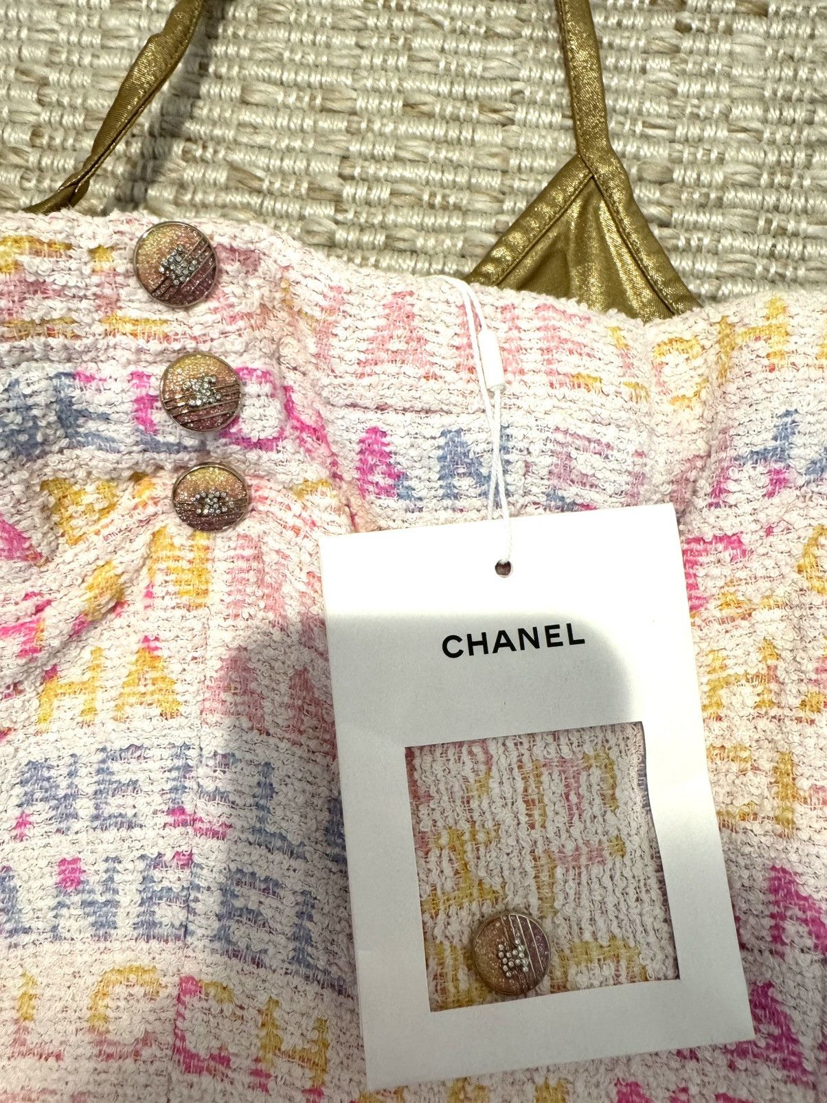 Chanel Chanel 24C tweed top szie 34 Size XS / US 0-2 / IT 36-38 - 3 Thumbnail