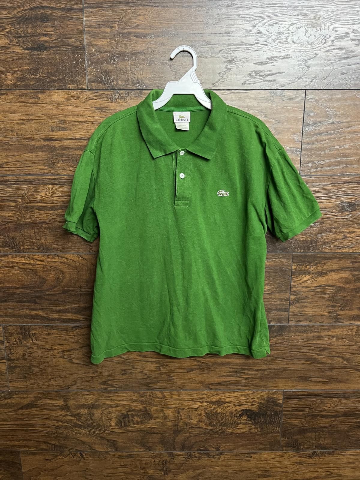 Lacoste Lacoste Gator Polo Shirt - Forest Green 2 Button Polo -5 Size US S / EU 44-46 / 1 - 1 Thumbnail