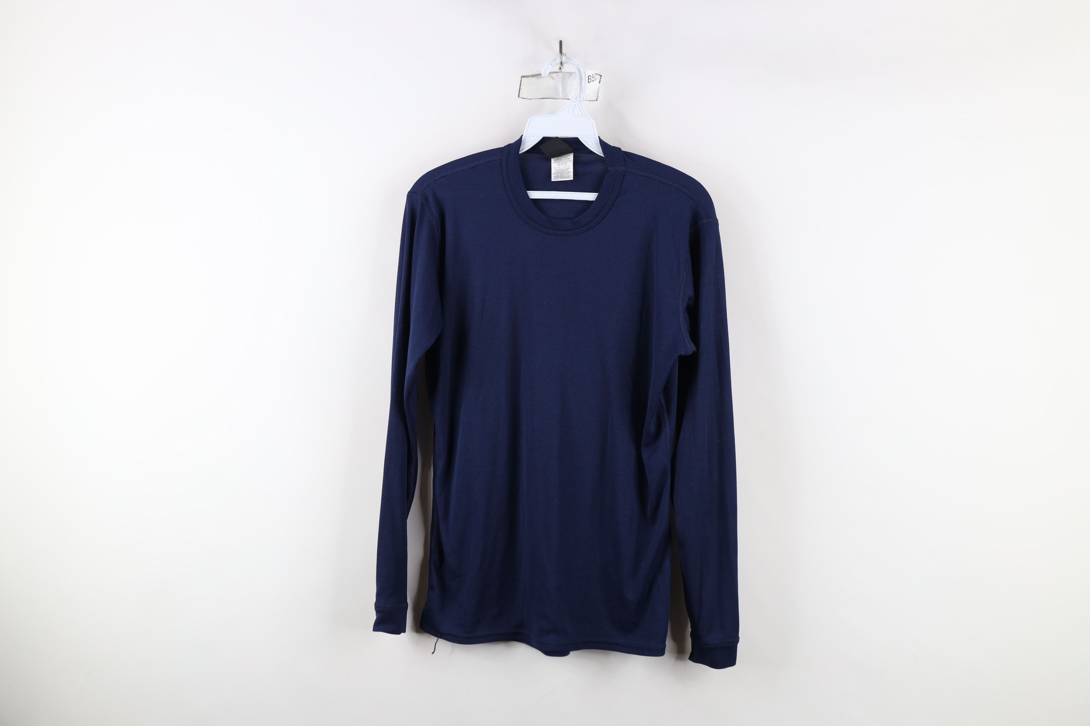 Patagonia × Vintage Vintage 90s Patagonia Capilene Waffle Knit T-Shirt Blue USA Size US S / EU 44-46 / 1 - 1 Thumbnail