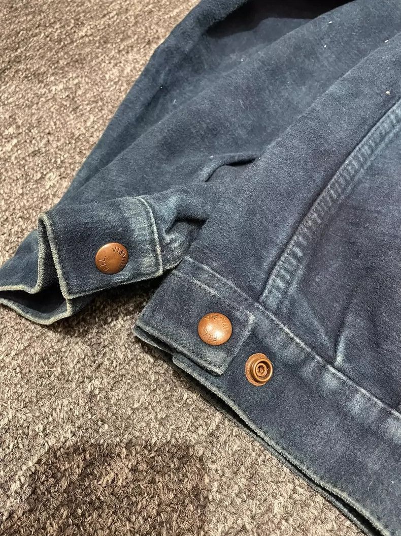 Visvim VISVIM Jumbo 101 Spot Jacket Moleskin Blue-2506 Size US S / EU 44-46 / 1 - 8 Thumbnail
