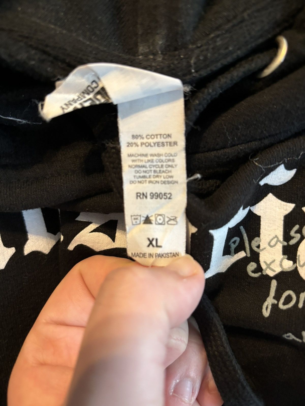 Rap Tees Roddy Ricch Please Excuse Me For Being Antisocial Hoodie XL Size US XL / EU 56 / 4 - 2 Thumbnail