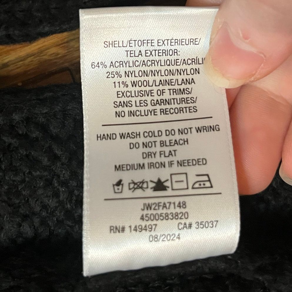 Joe's Joe’s The Adeline Turtleneck Wool Blend Sweater Black Small Size S / US 4 / IT 40 - 5 Thumbnail