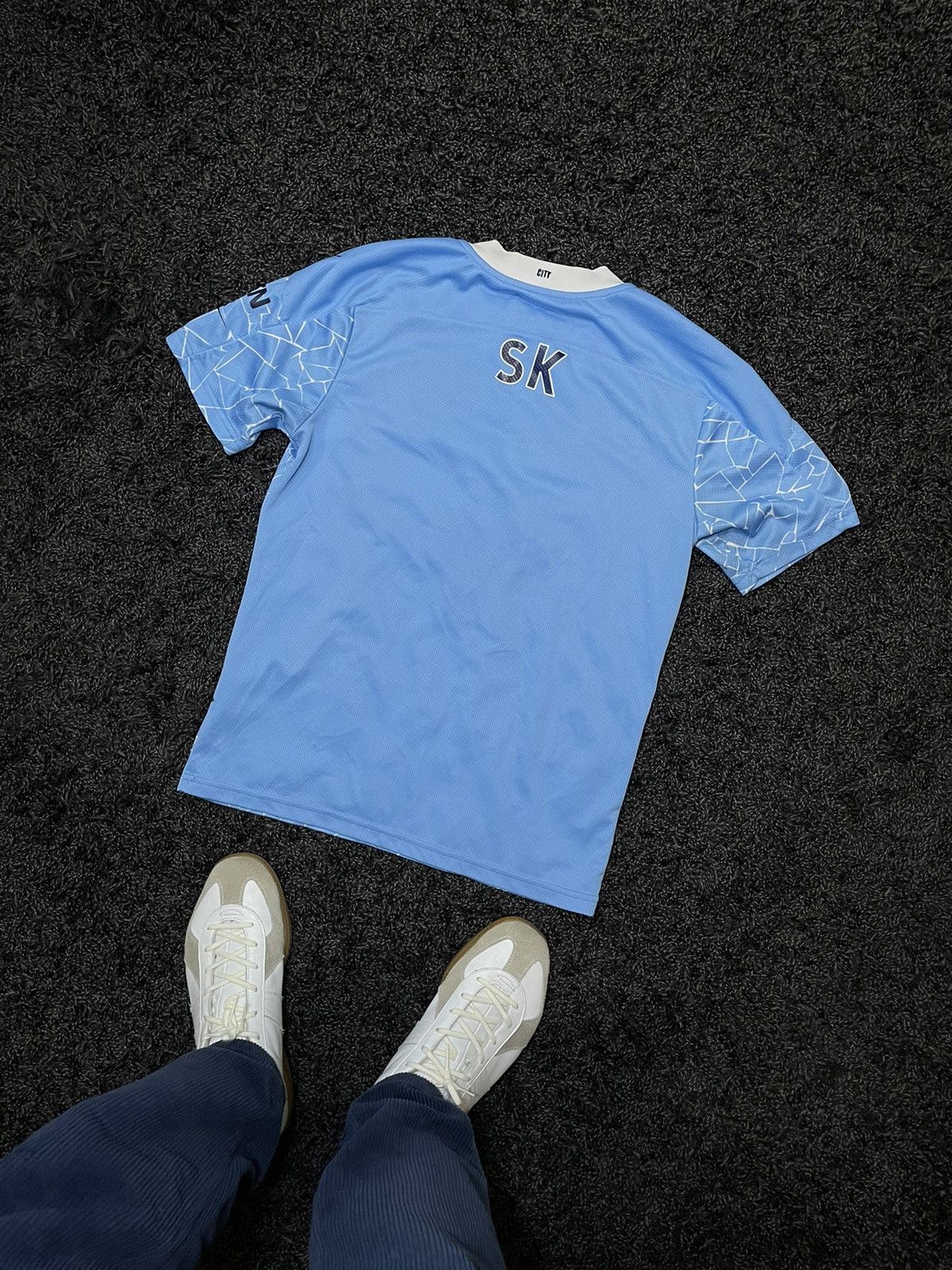 Puma PUMA MANCHESTER CITY 2020-2021 HOME SOCCER JERSEY Y2K Size US S / EU 44-46 / 1 - 5 Thumbnail