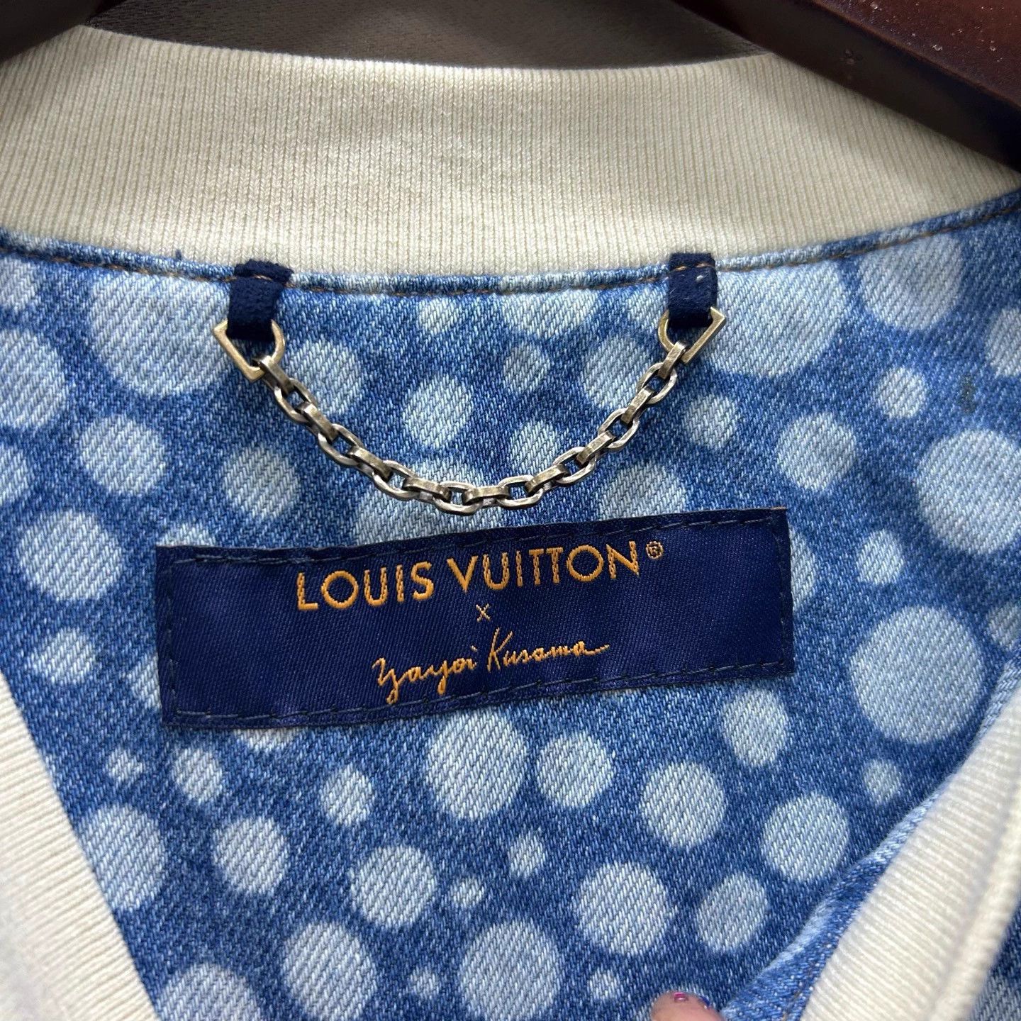 Louis Vuitton LV Yayoi Kusama Polka Dot Denim Tee 4L Size US XXL / EU 58 / 5 - 3 Thumbnail