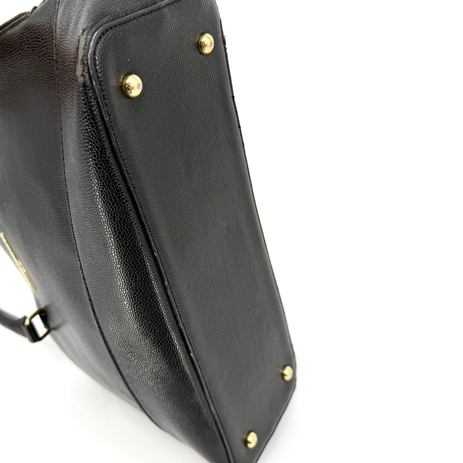 Anne Klein Vintage Y2K Black Structured Top Handle Doctor Bag Size ONE SIZE - 5 Thumbnail