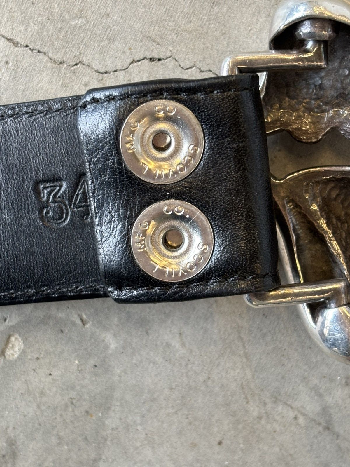 Chrome Hearts Chrome hearts Rolling Stones belt Size 34 - 7 Thumbnail