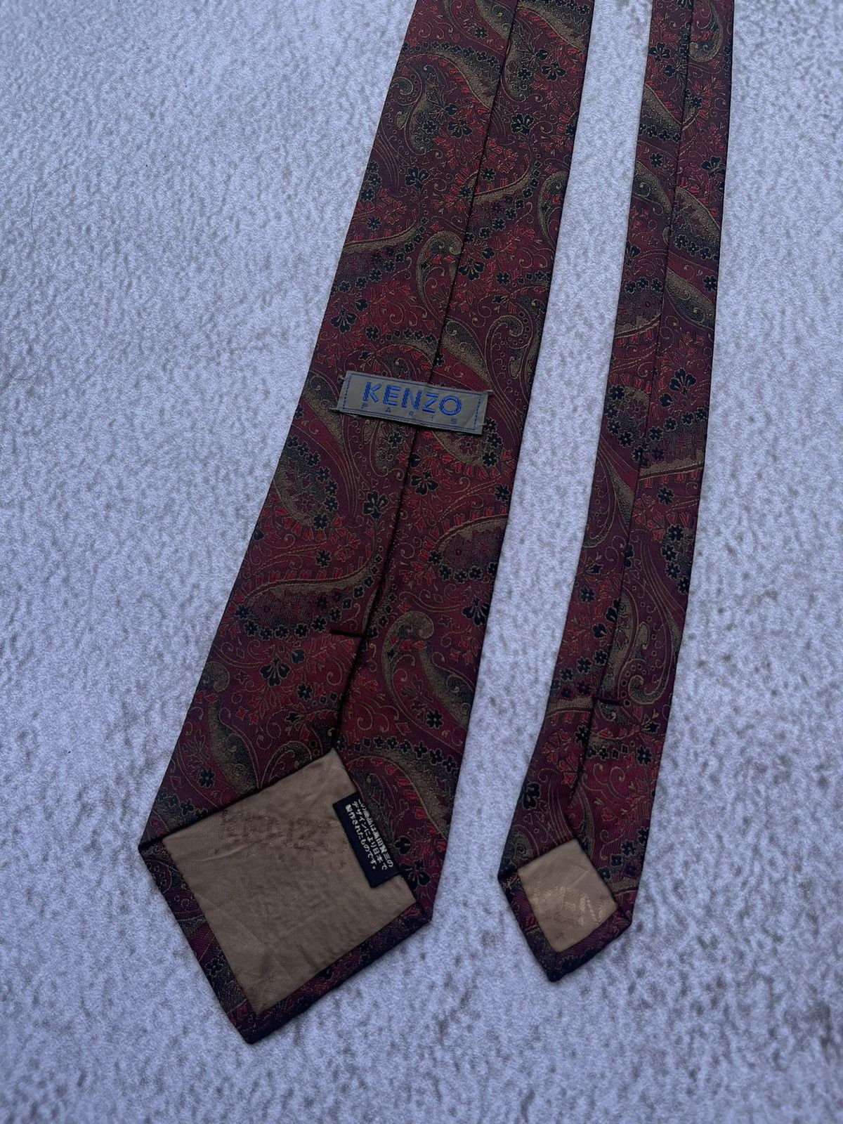 Kenzo × Vintage 🚨 Rare Kenzo Tie Size ONE SIZE - 4 Thumbnail