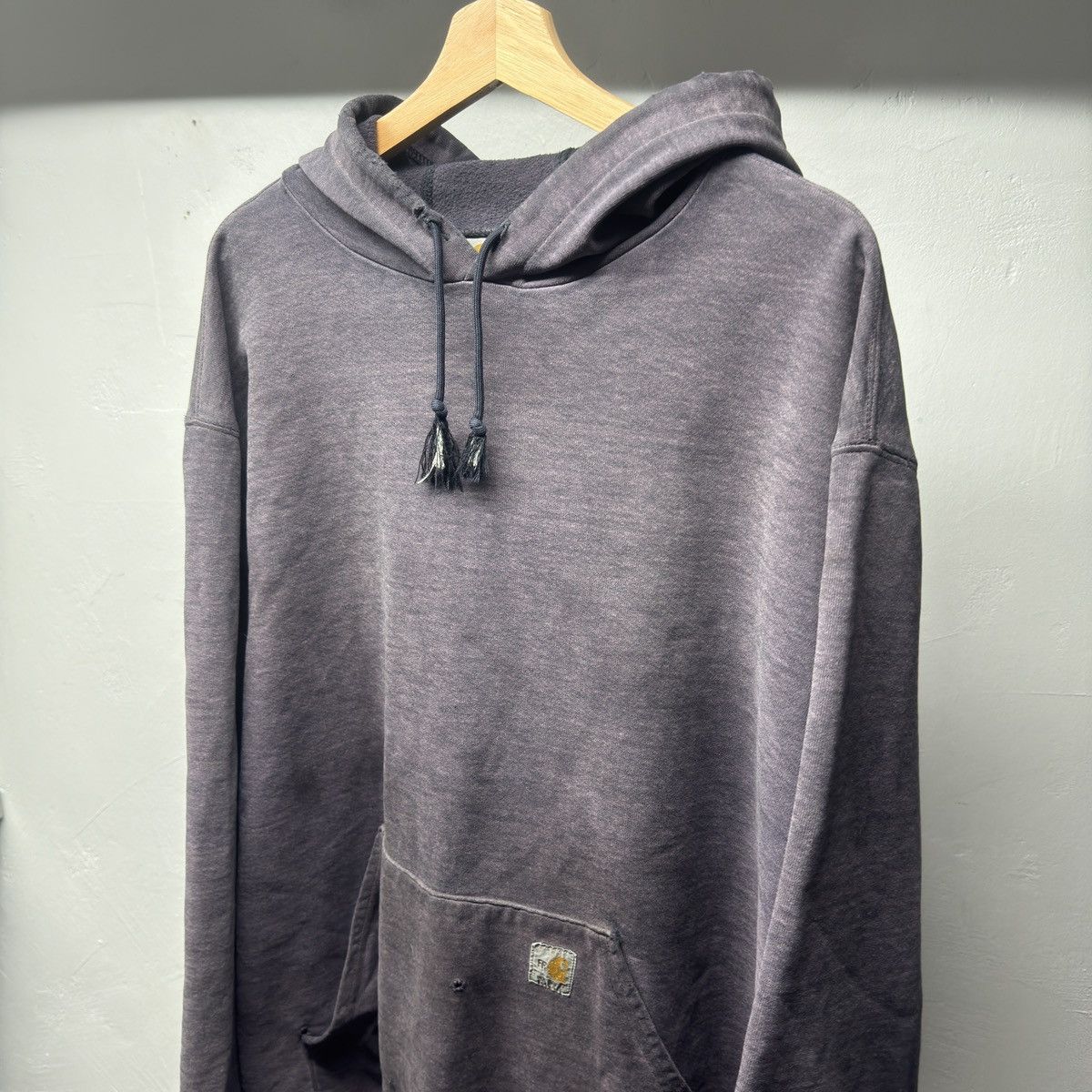 Carhartt Carhartt Thrashed Faded Distressed Hoodie ERD Grunge Chrome Size US XXL / EU 58 / 5 - 4 Thumbnail