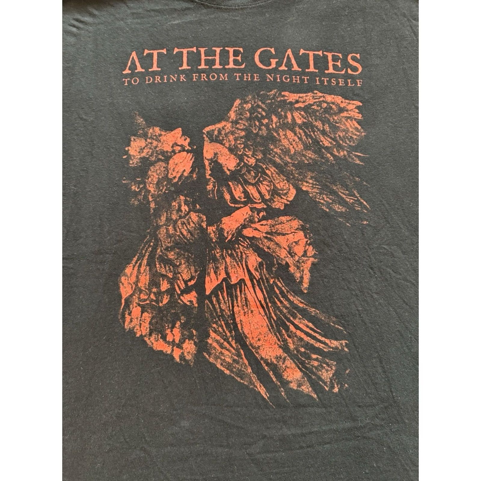 Gildan VINTAGE At The Gates To Drink From The Night Itself T Shirt 2XL Death Metal Band Music 2018 Black Size US XXL / EU 58 / 5 - 2 Thumbnail