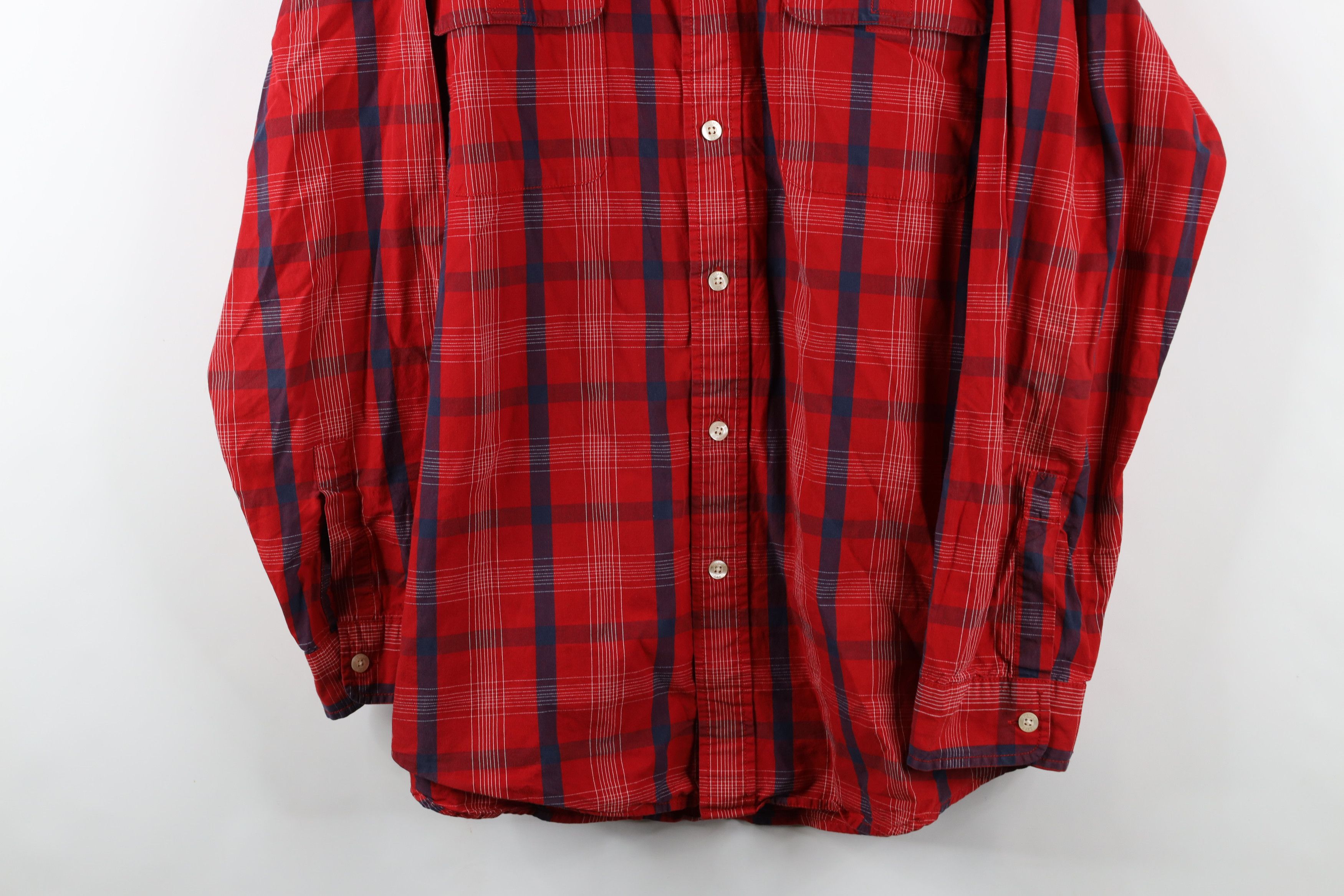 Tommy Hilfiger × Vintage Vintage 90s Tommy Hilfiger Spell Collared Board Button Shirt Size US XL / EU 56 / 4 - 3 Thumbnail