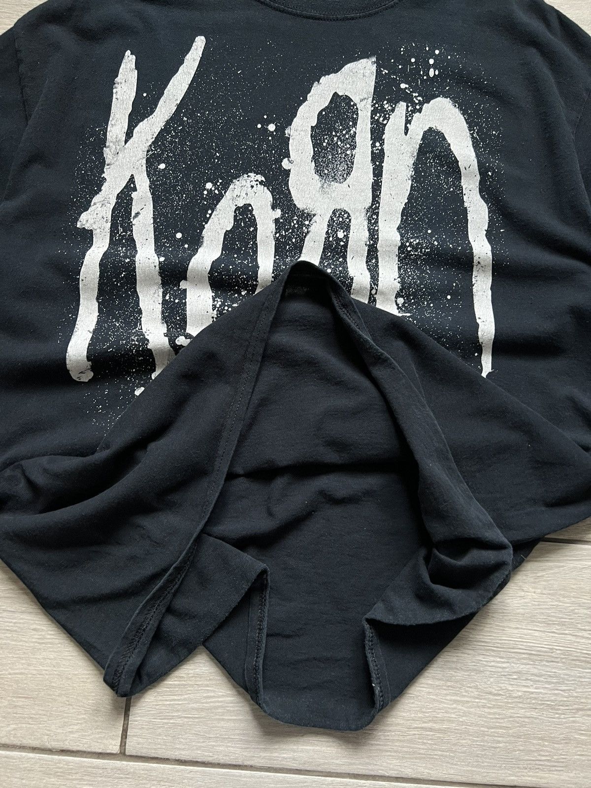 Band Tees Vintage Black Korn Logo Still Afieak Tee Size US XL / EU 56 / 4 - 7 Thumbnail