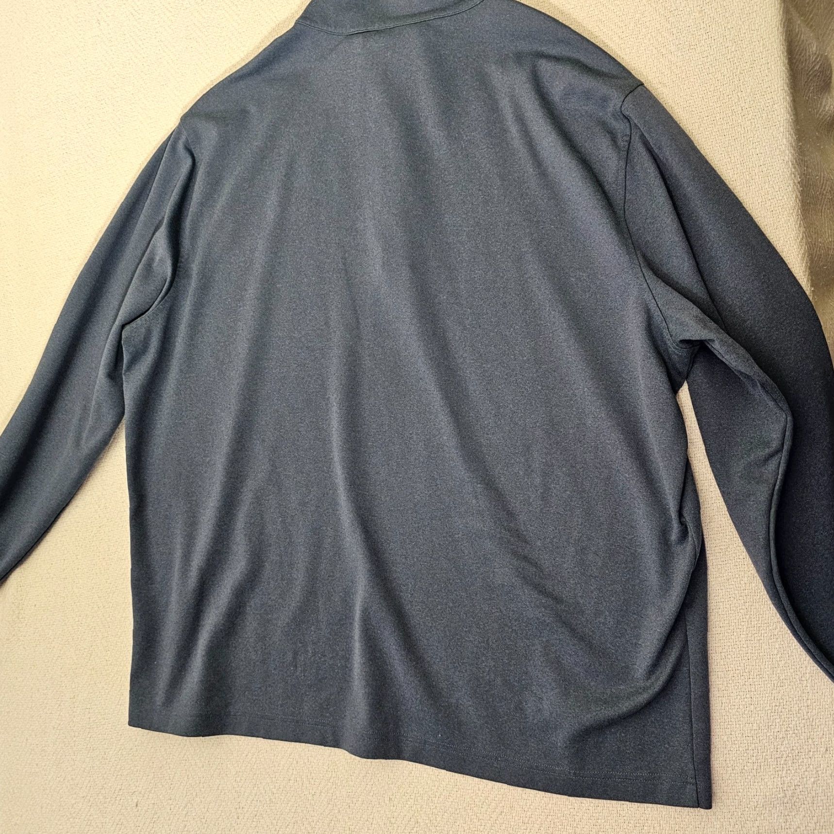 Vintage Walter Hagen Golf Shirt XL Mock Neck 1/4 Zip Pullover Blue Green Fleece Lined Activewear Mens Regular Size US XL / EU 56 / 4 - 6 Thumbnail