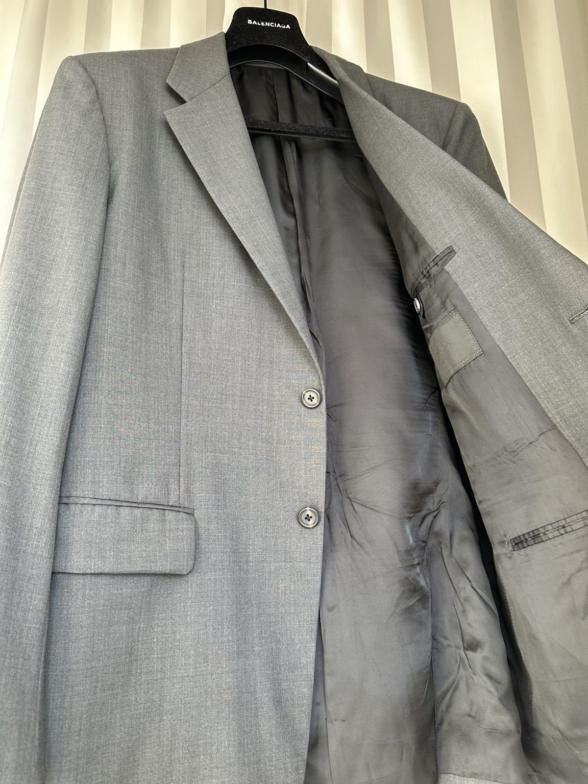 Prada PRADA FW2012 Runway Gray Wool Jacket Size US M / EU 48-50 / 2 - 11 Thumbnail