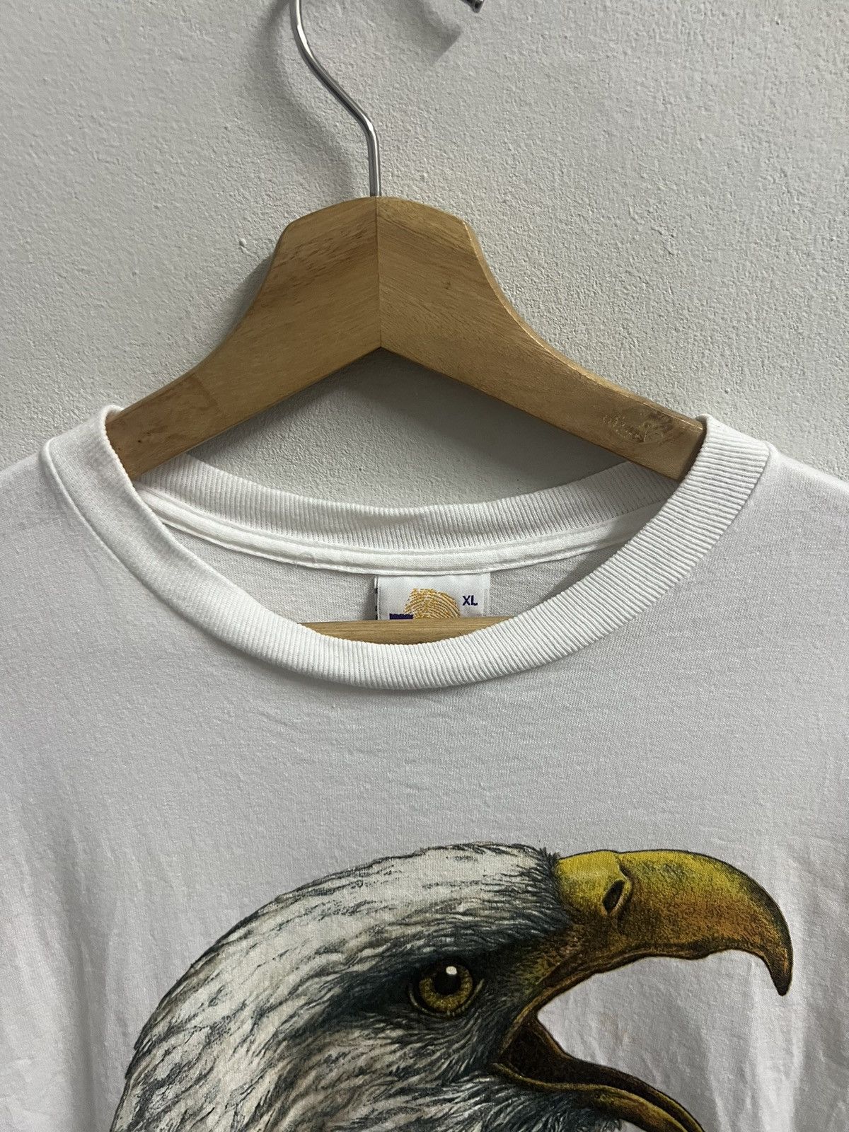 Vintage 90s vintage touch tone by Wild Oats tee eagles pic Size US XL / EU 56 / 4 - 6 Thumbnail