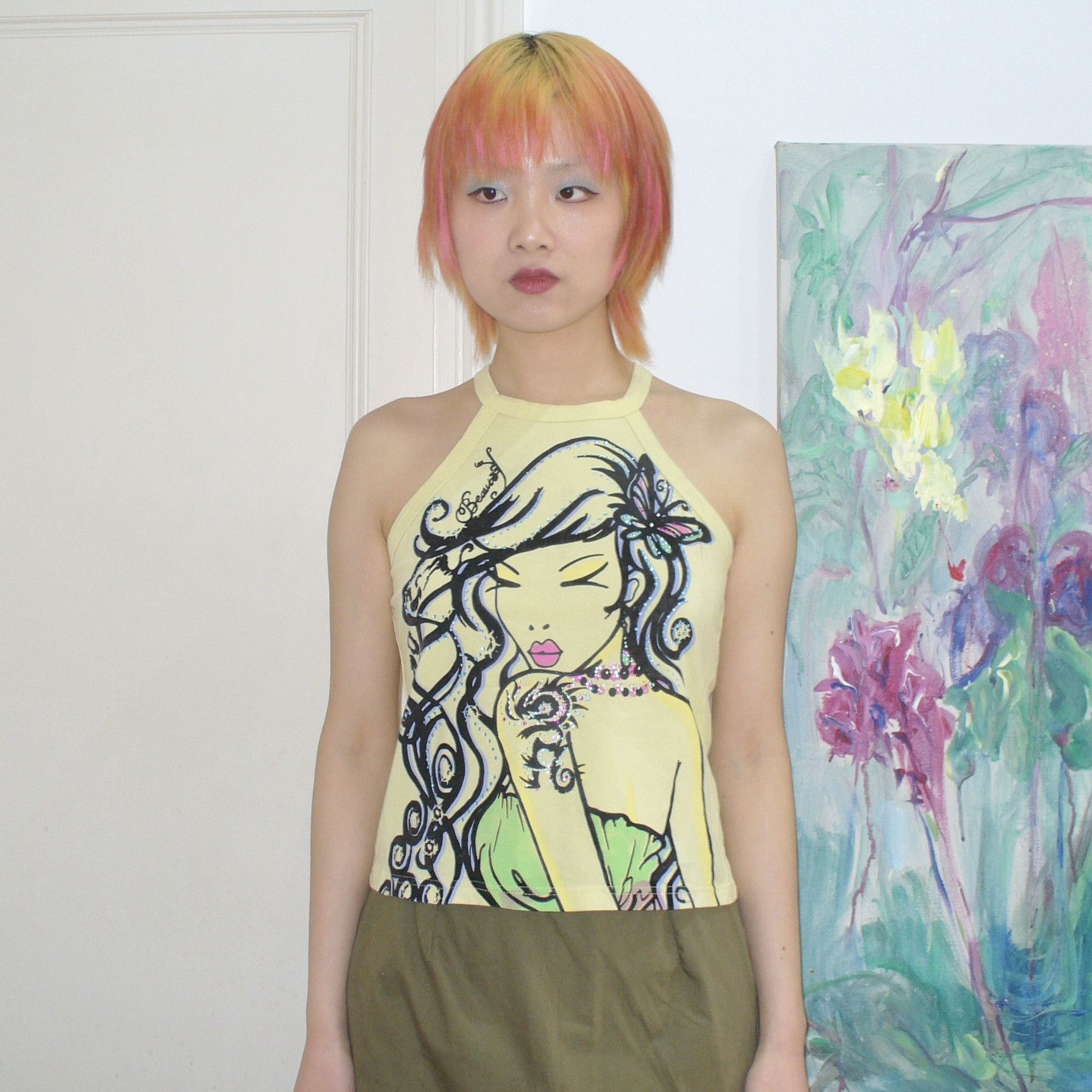 Other Vintage halter neck top Size M / US 6-8 / IT 42-44 - 1 Thumbnail