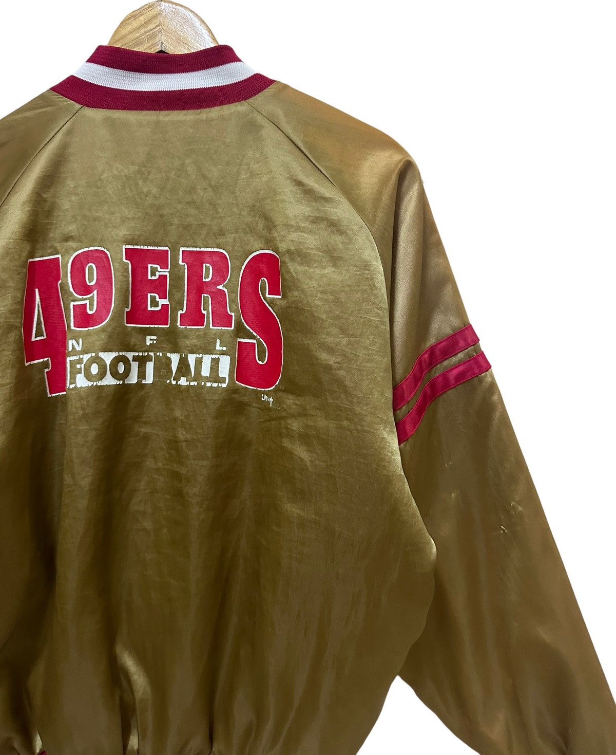 NFL × Vintage 🔥 Vintage Starter 80’s San Francisco 49ers Satin Bomber Size US M / EU 48-50 / 2 - 4 Thumbnail