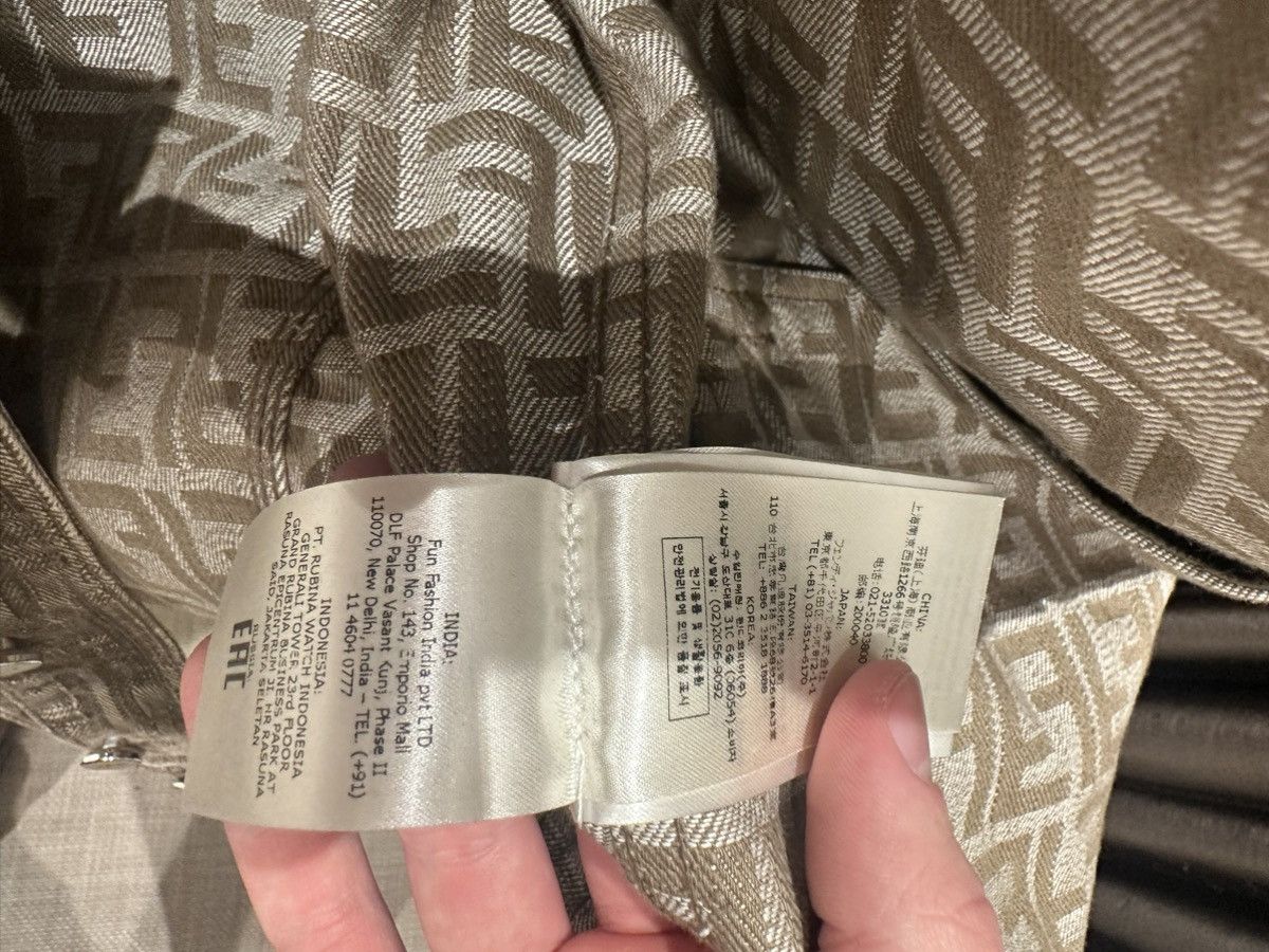 Fendi Fendi Denim Jacket (Nutmeg) Size US M / EU 48-50 / 2 - 9 Thumbnail