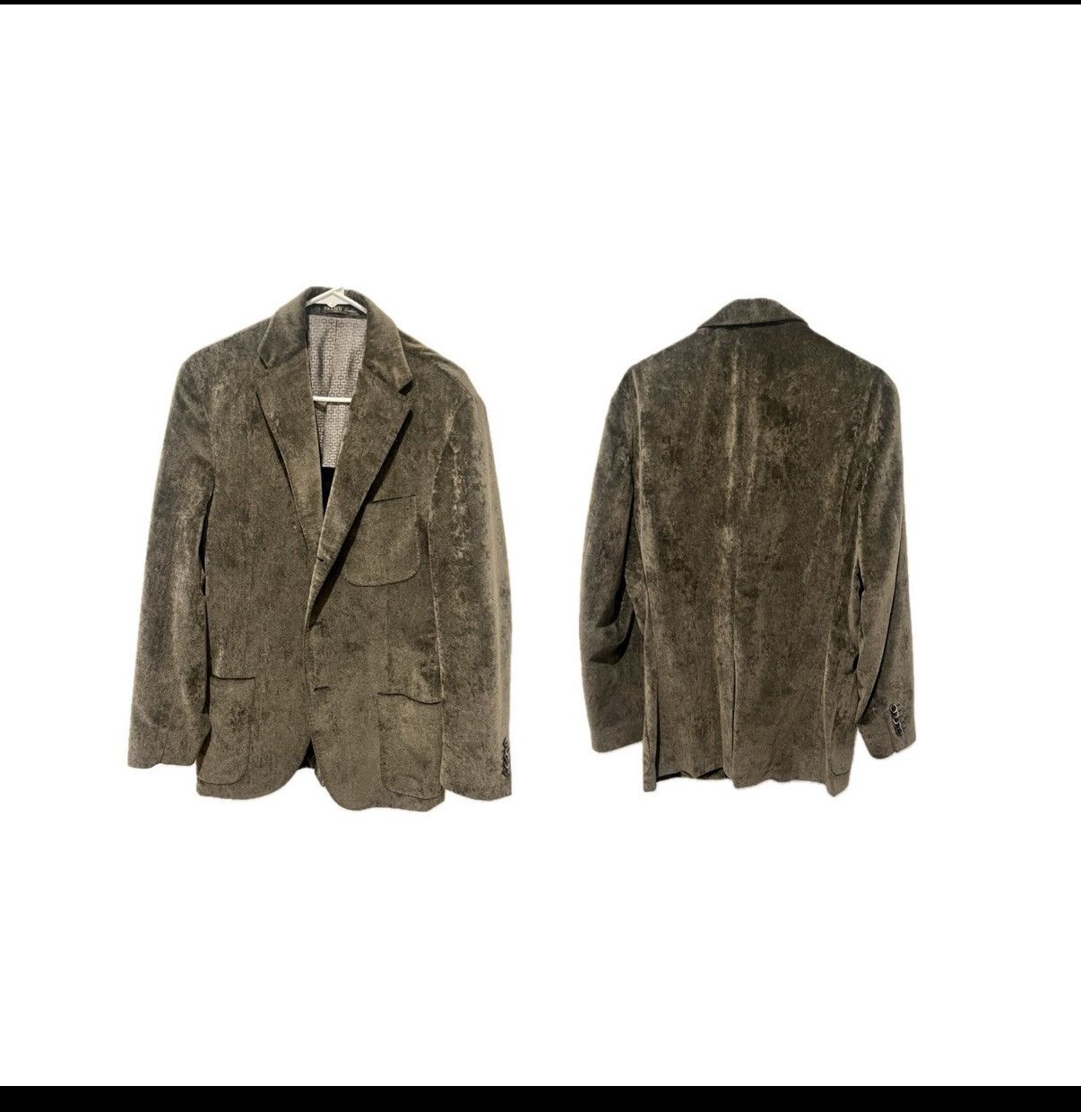 Corneliani Corneliani ID Men's Brown suede blazer Designer Suede Jacket Size 40R - 6 Thumbnail
