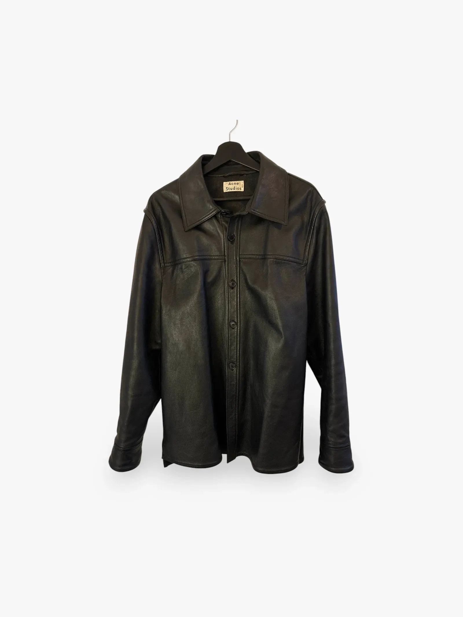 Acne Studios Acne Studios Leather Jacket Size US M / EU 48-50 / 2 - 1 Thumbnail