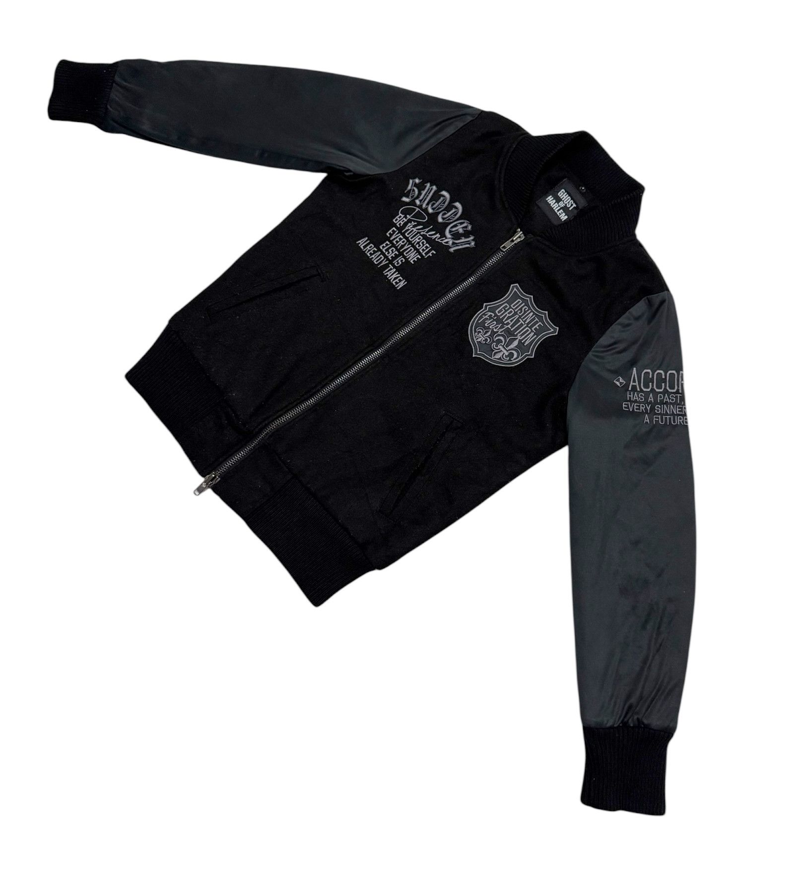 Japanese Brand Ghost Of Harlem Skull Wool Varsity Jacket Size US S / EU 44-46 / 1 - 6 Thumbnail