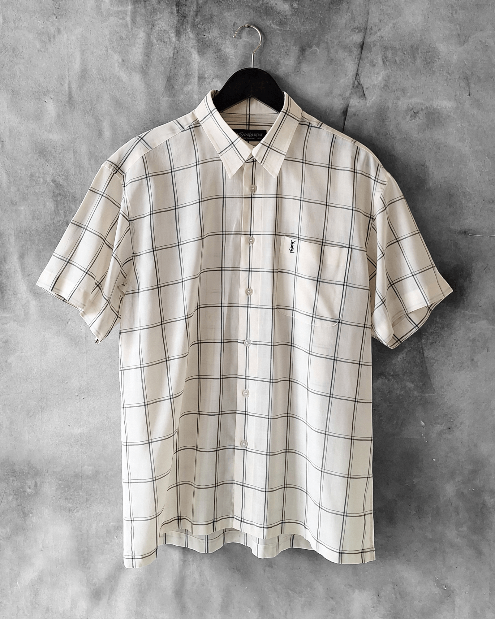 Vintage × Yves Saint Laurent Vintage Ysl Yves Saint Laurent Shirt Size US L / EU 52-54 / 3 - 1 Thumbnail