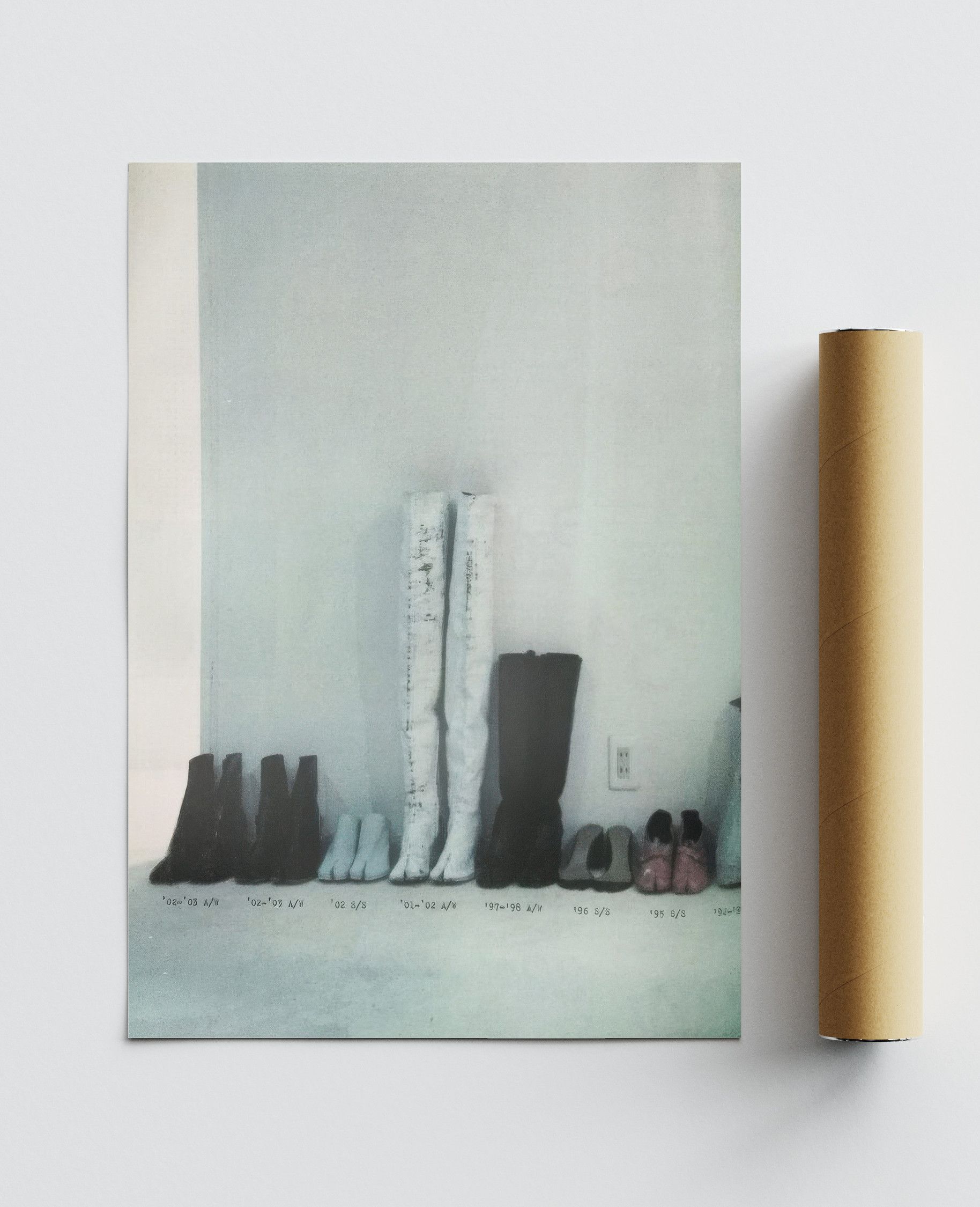 Maison Margiela Maison Margiela Tabi SS FW Shoes Poster Gift Vintage Book Size ONE SIZE - 4 Thumbnail