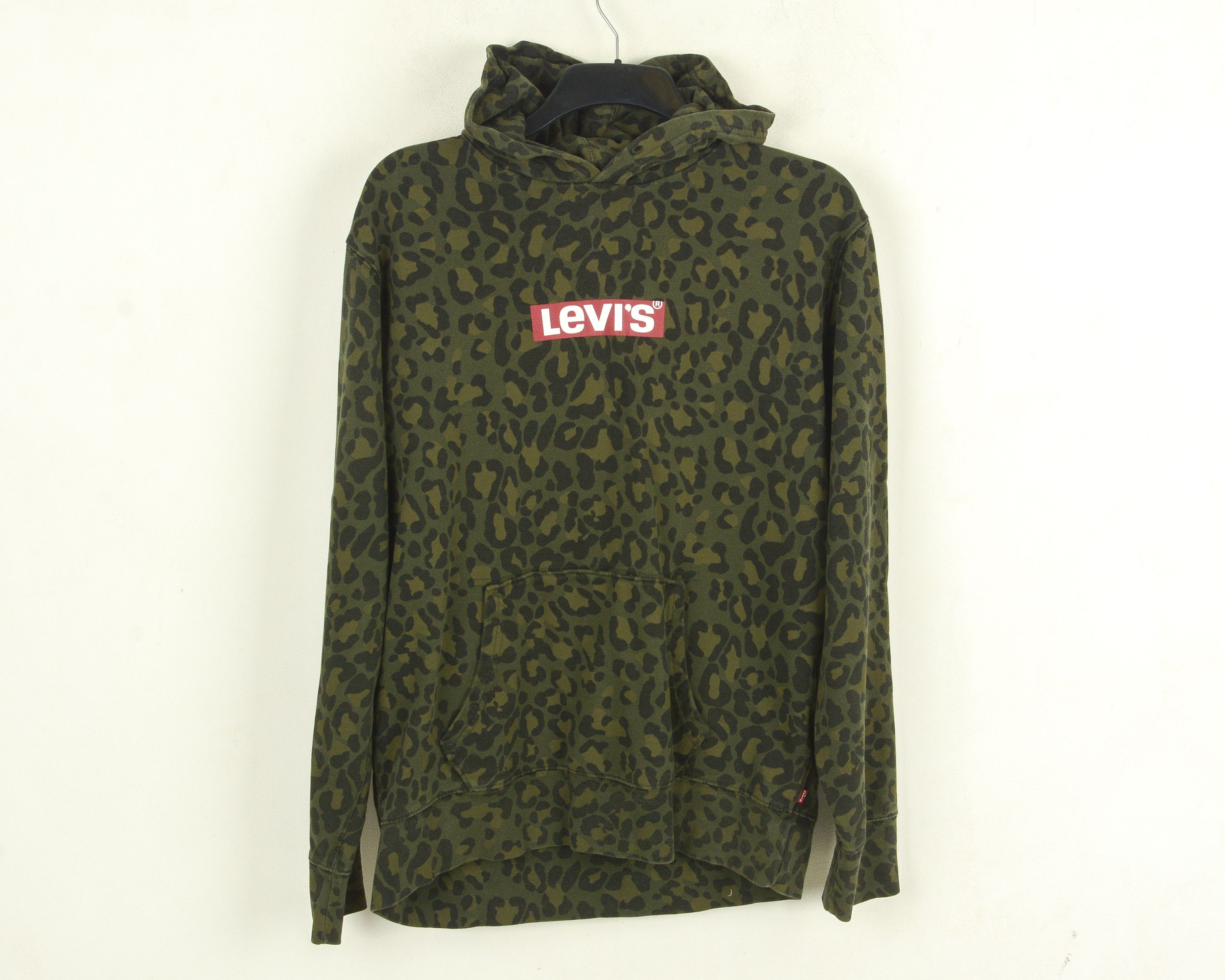 Levi's STRAUSS Womens L Animal Pullover Hoodie Jumper Sweatshirt Size L / US 10 / IT 46 - 1 Thumbnail
