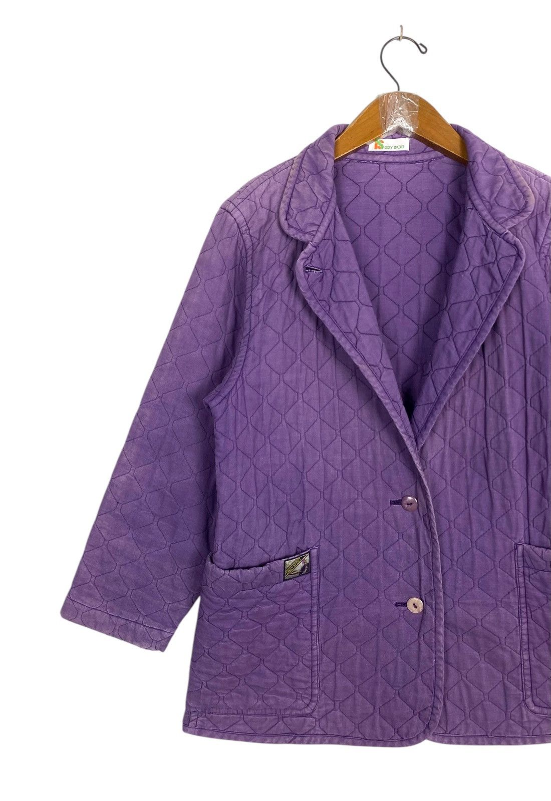 Issey Miyake Rare‼️ Vintage 80S ISSEY SPORTS COTTON QUILTED JACKET Japan Size M / US 6-8 / IT 42-44 - 2 Thumbnail