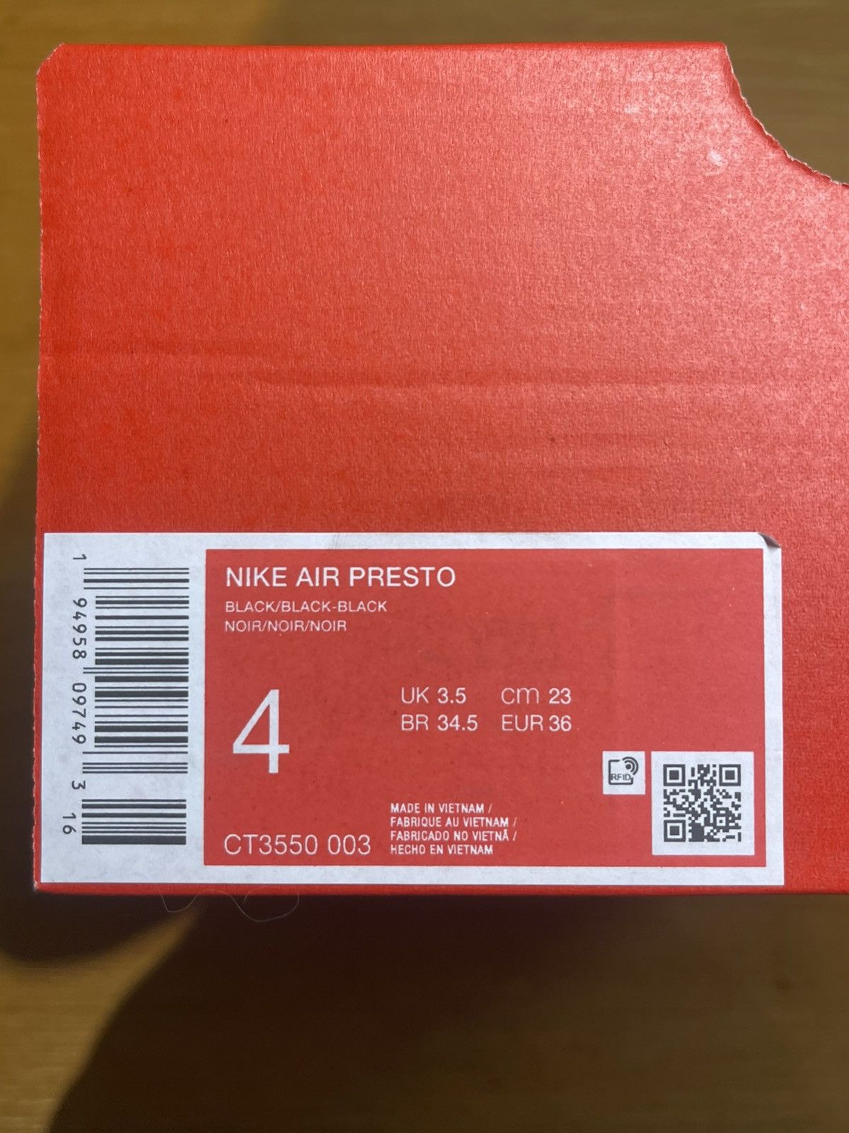 Nike Nike Air Presto nera Size US 6 / IT 36 - 9 Thumbnail