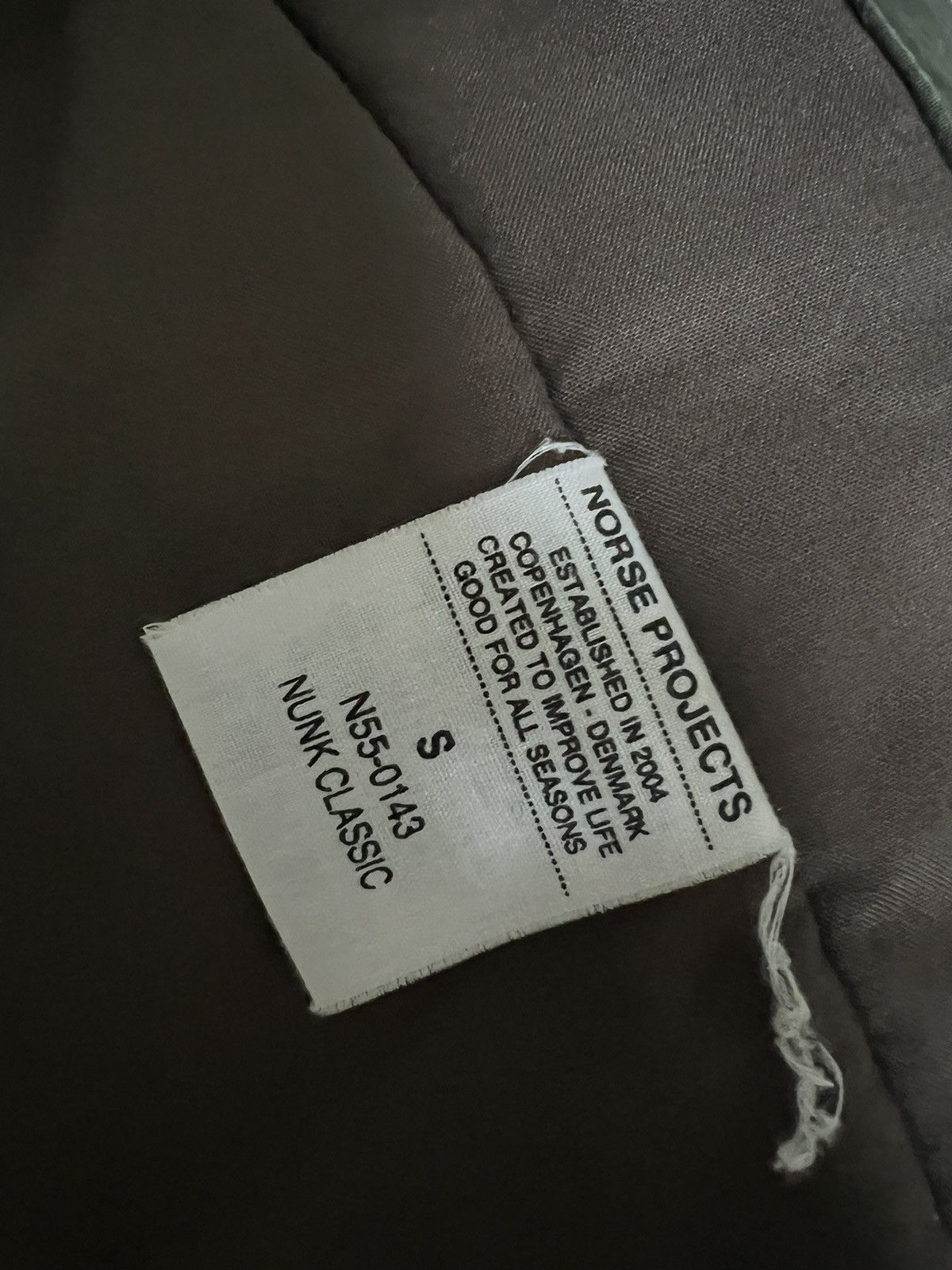 Norse Projects Norse Projects Nunk Jacket (S) Olive Green Size US S / EU 44-46 / 1 - 7 Thumbnail