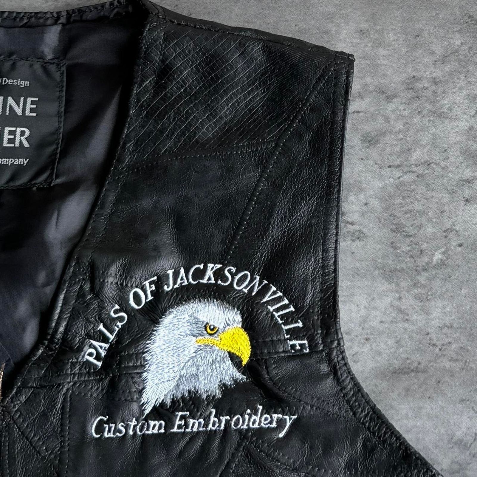 Harley Davidson × Japanese Brand × Vintage Crazy Y2K Biker Embroidered Leather Grunge Opium Harley Vest Size US XL / EU 56 / 4 - 3 Thumbnail