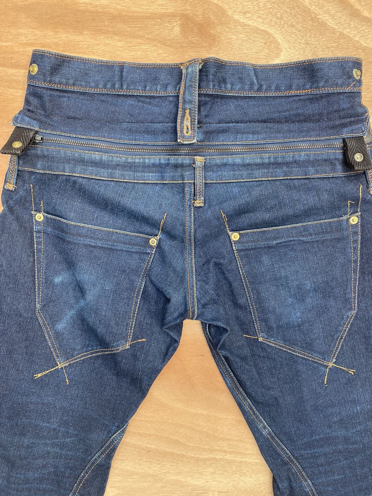 Japanese Brand × PPFM PPFM Japan Bondage Punk Skinny Denim Jeans Size 34 Size US 34 / EU 50 - 3 Thumbnail