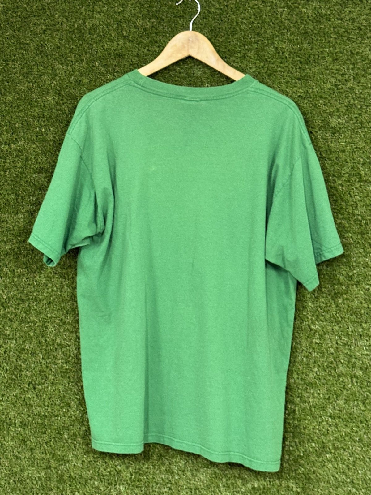 The North Face The North Face Green Blue TNF Logo Heavyweight Vintage Tee Size US XL / EU 56 / 4 - 5 Thumbnail