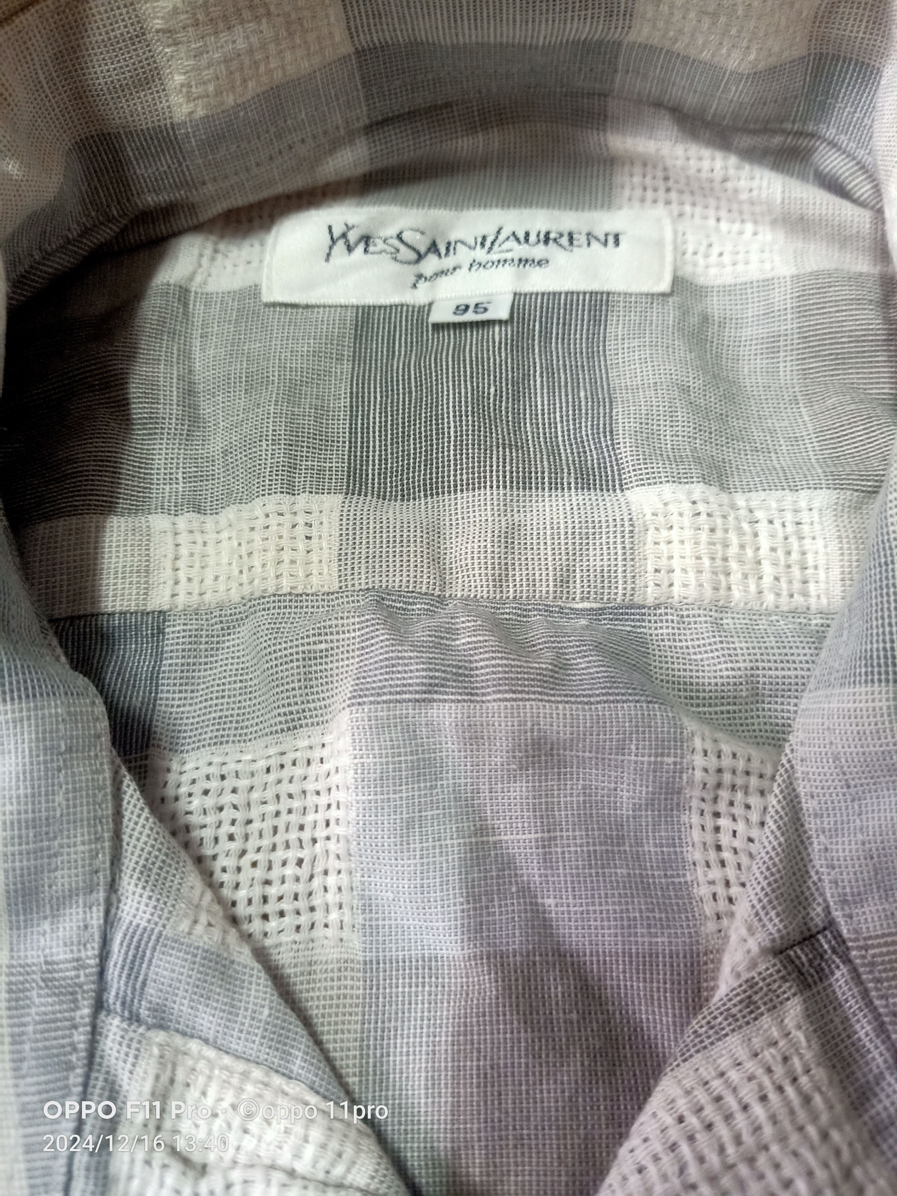 Yves Saint Laurent Ysl Checked Burton Up Vintage Size US L / EU 52-54 / 3 - 6 Thumbnail
