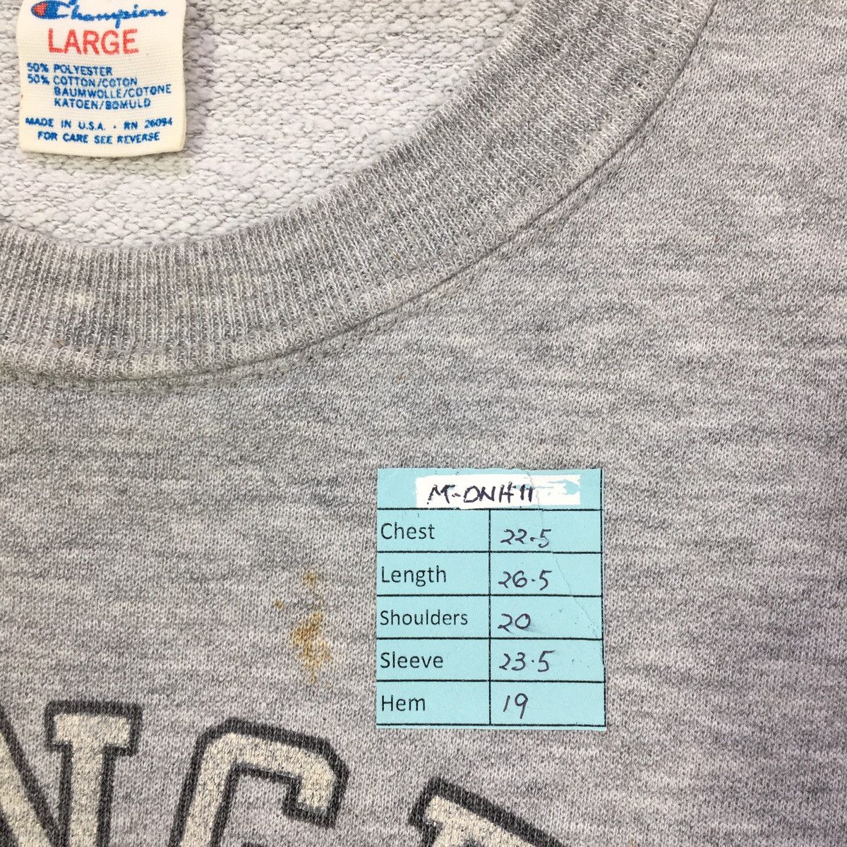 Champion 1990s Champion - NFL Los Angeles Raiders Sweatshirt Size US L / EU 52-54 / 3 - 9 Thumbnail