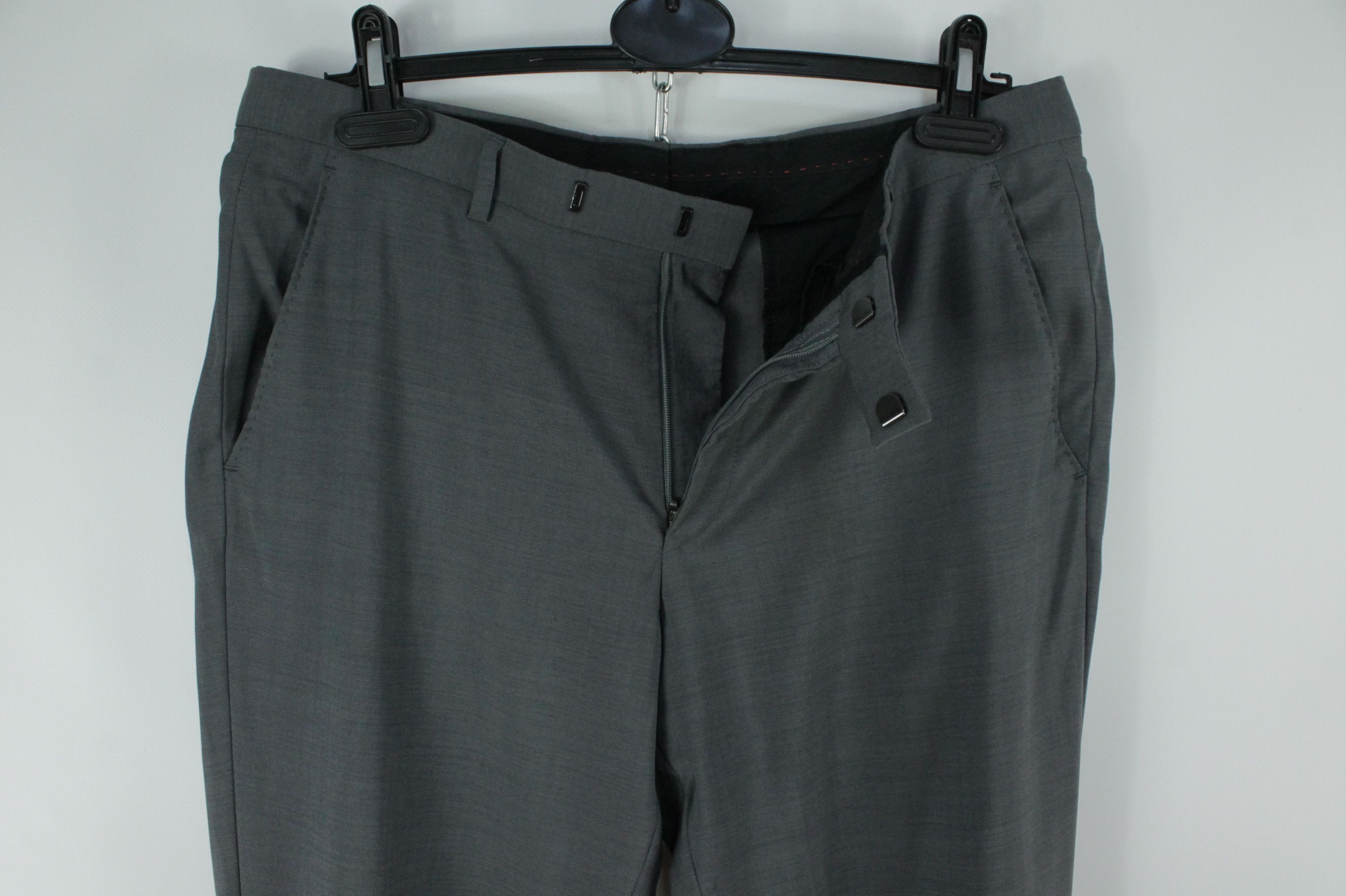 Hugo Boss Hugo Boss C-Jeffery/C-Simmons Gray Wool Formal Suit Men's Size 40L - 16 Thumbnail