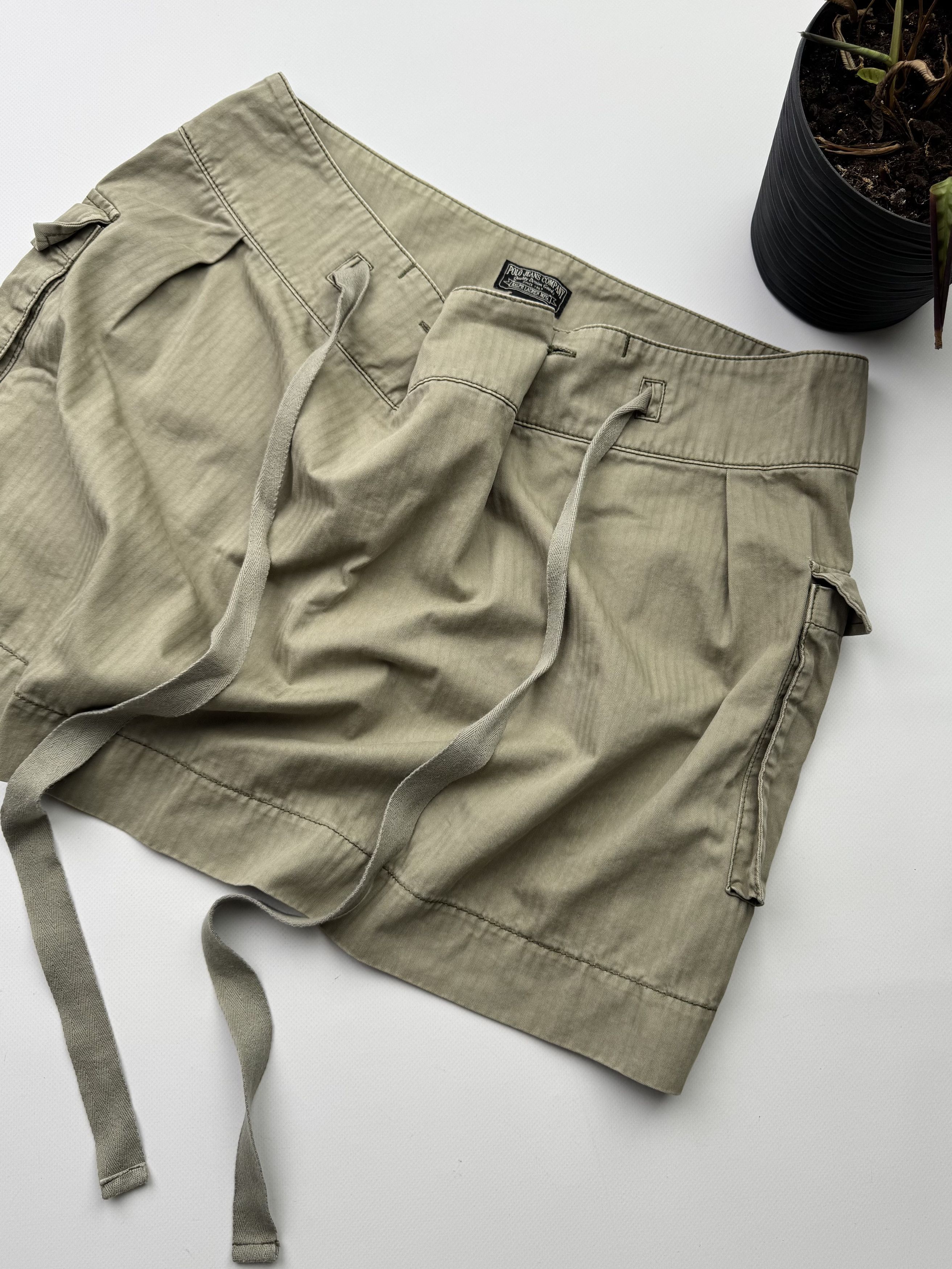 Polo Ralph Lauren Polo Jeans Company Vintage Cargo Mini Skirt (145) Size 29" - 3 Thumbnail