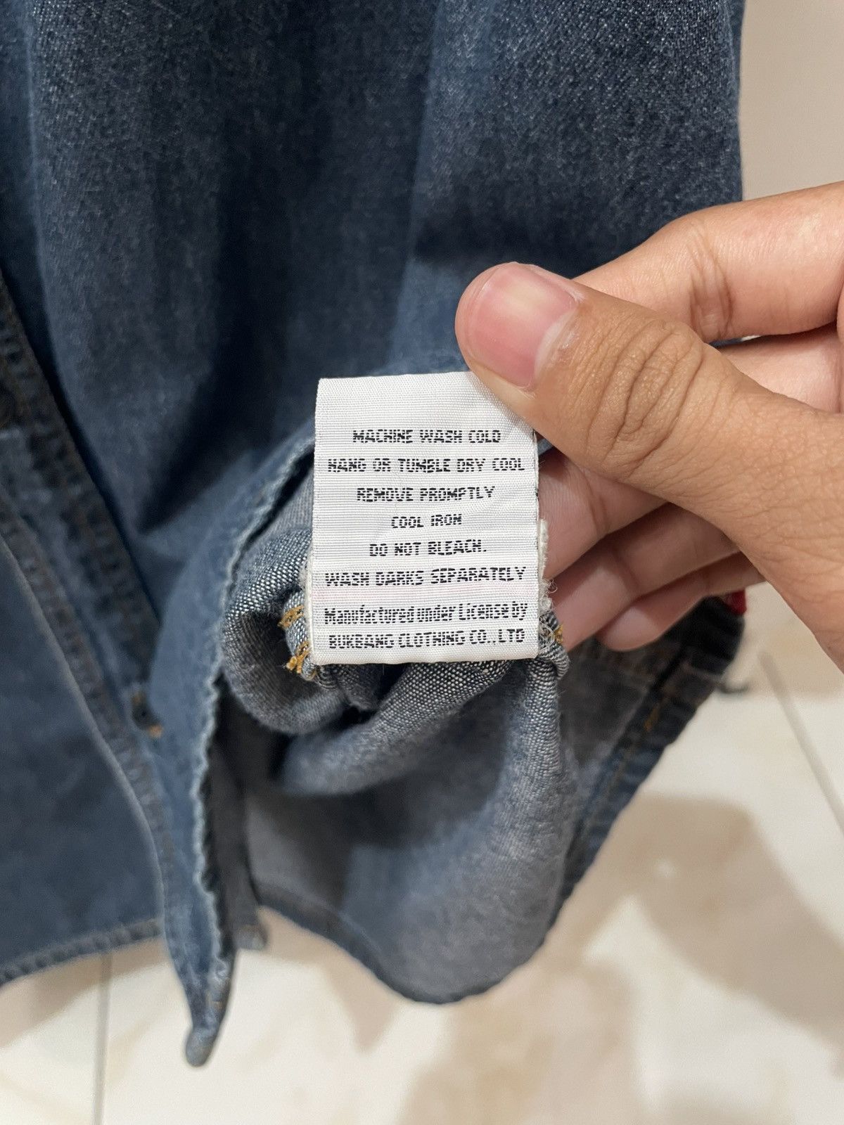 Quiksilver Vintage Quiksilver Y2K Denim with Embroidered Logo Size US L / EU 52-54 / 3 - 5 Thumbnail