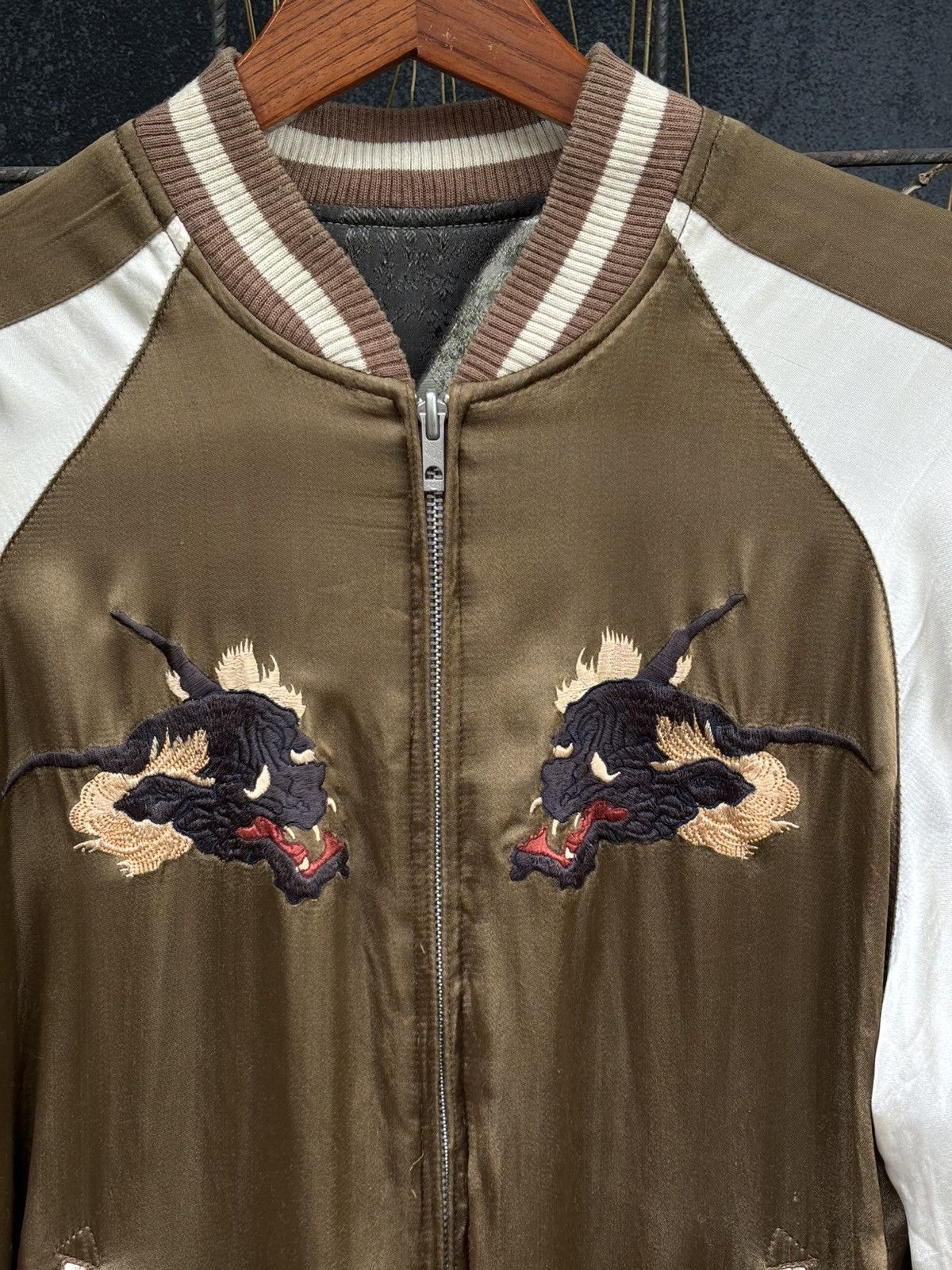 Japanese Brand Japanese Classic Script Hyakka Ryoran Reversible Kintaro jkt Size US M / EU 48-50 / 2 - 4 Thumbnail