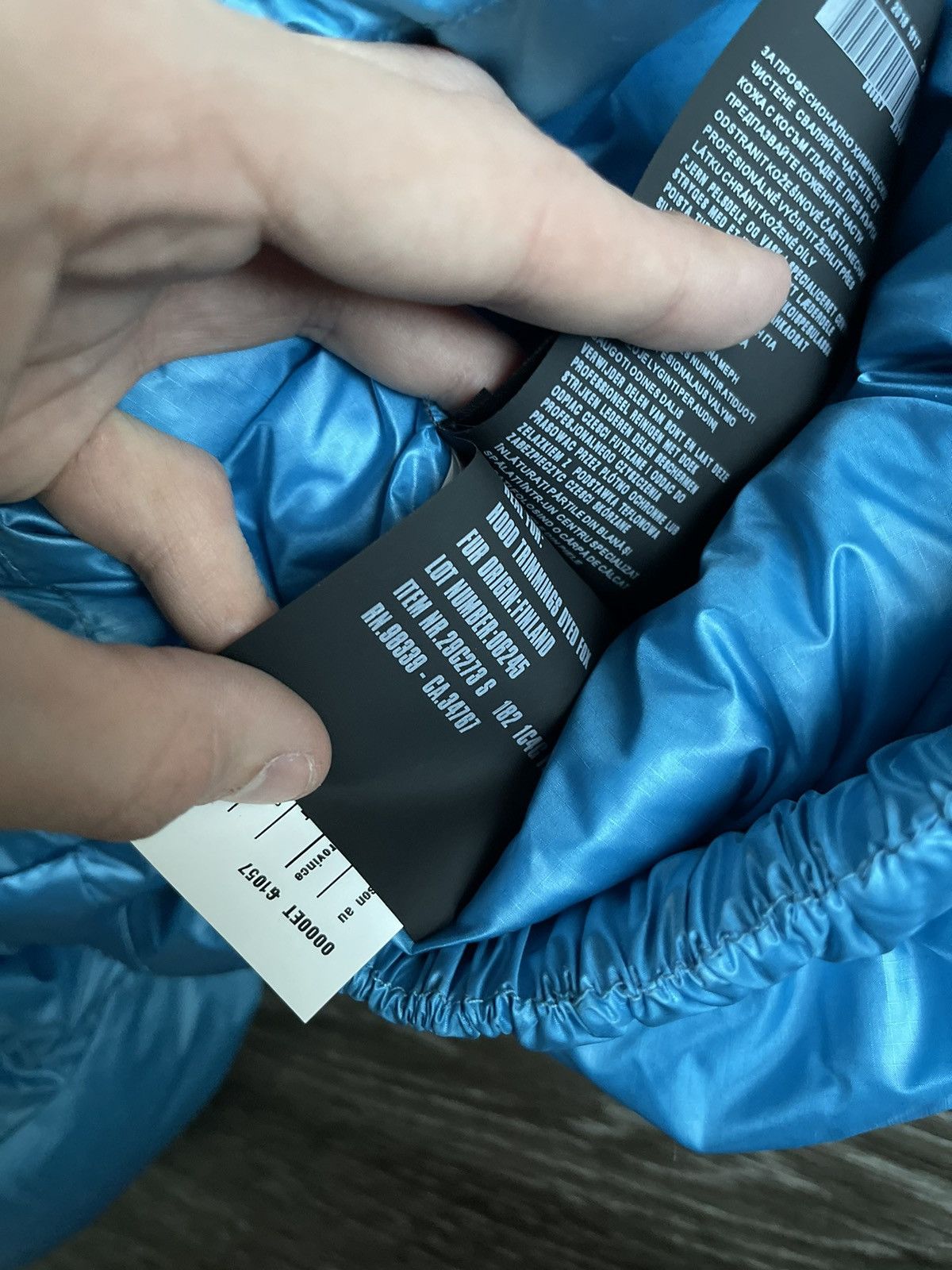 Prada NEW Prada Blue Anice Piumino Feathered Hooded Puffer Jacket Size US XS / EU 42 / 0 - 19 Thumbnail