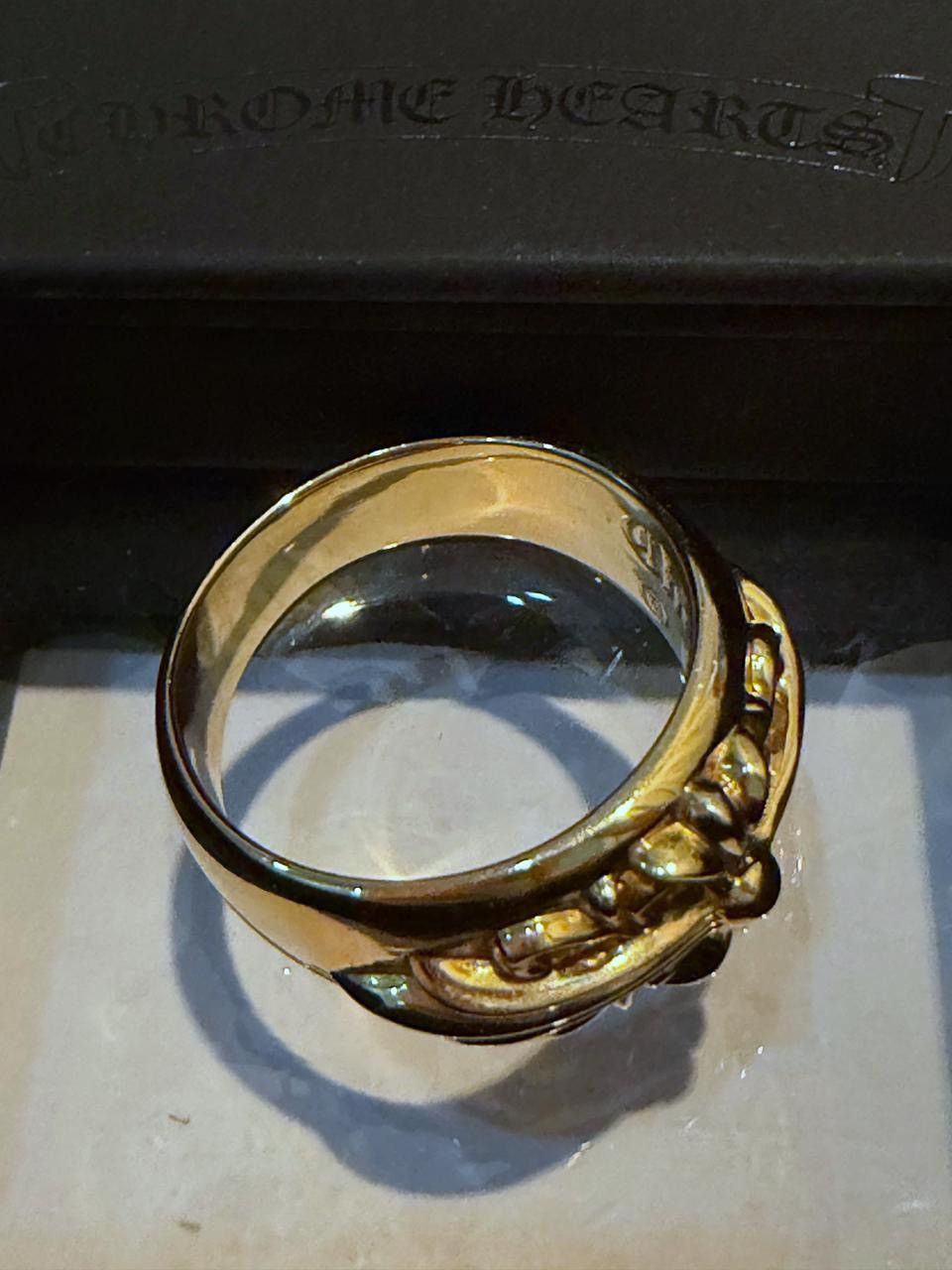 Chrome Hearts Chrome Hearts 22K Classic Floral Cross Ring US 11.5 Size ONE SIZE - 6 Thumbnail