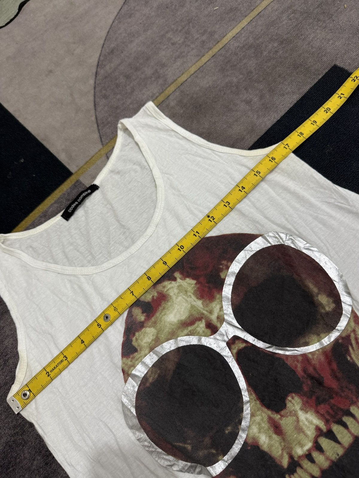 Japanese Brand CODES COMBINE IFSIXWASNINE STYLE TANK TOP Size US M / EU 48-50 / 2 - 7 Thumbnail