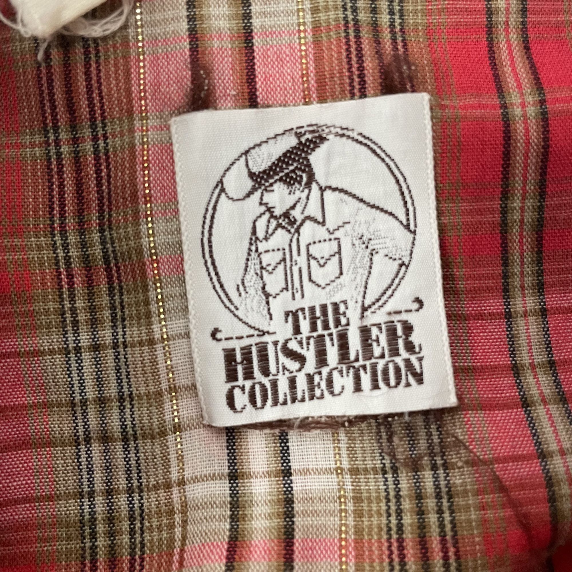 Other Vtg The Hustlers Red SPARKLE PLAID Cowboy Western Shirt Size US S / EU 44-46 / 1 - 7 Thumbnail