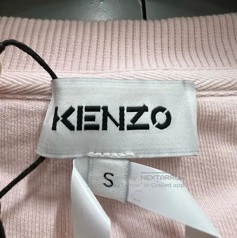 Kenzo KENZO Pink Cotton Short Sleeve Dress . Size S / US 4 / IT 40 - 2 Thumbnail
