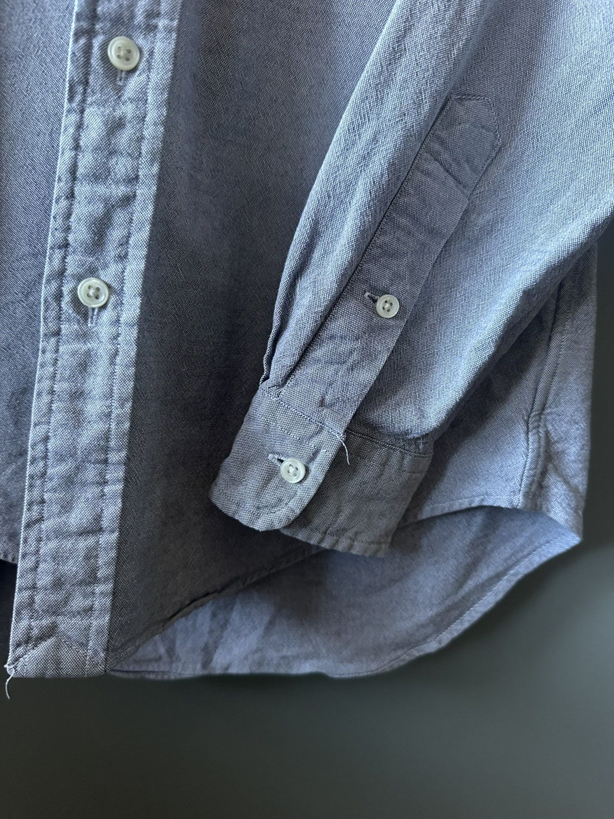 Ralph Lauren Ralph Lauren Oxford Grey Logo Shirt Size S Size S / US 4 / IT 40 - 5 Thumbnail