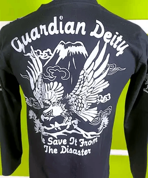 If Six Was Nine × Japanese Brand × L.G.R Guardian Deity He Save From The Disaster long Sleeve t-shirt Size US M / EU 48-50 / 2 - 25 Thumbnail