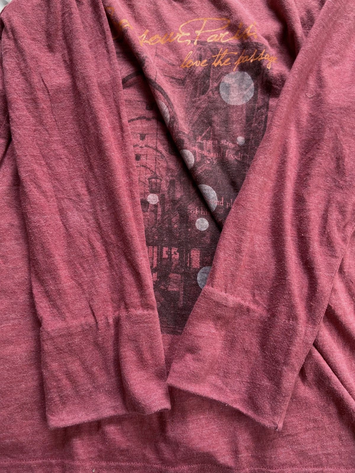 Beauty Beast × Hysteric Glamour × Japanese Brand BONJOUR PARIS! LOVE THE PASSAGE LONG SLEEVE Size US L / EU 52-54 / 3 - 7 Thumbnail