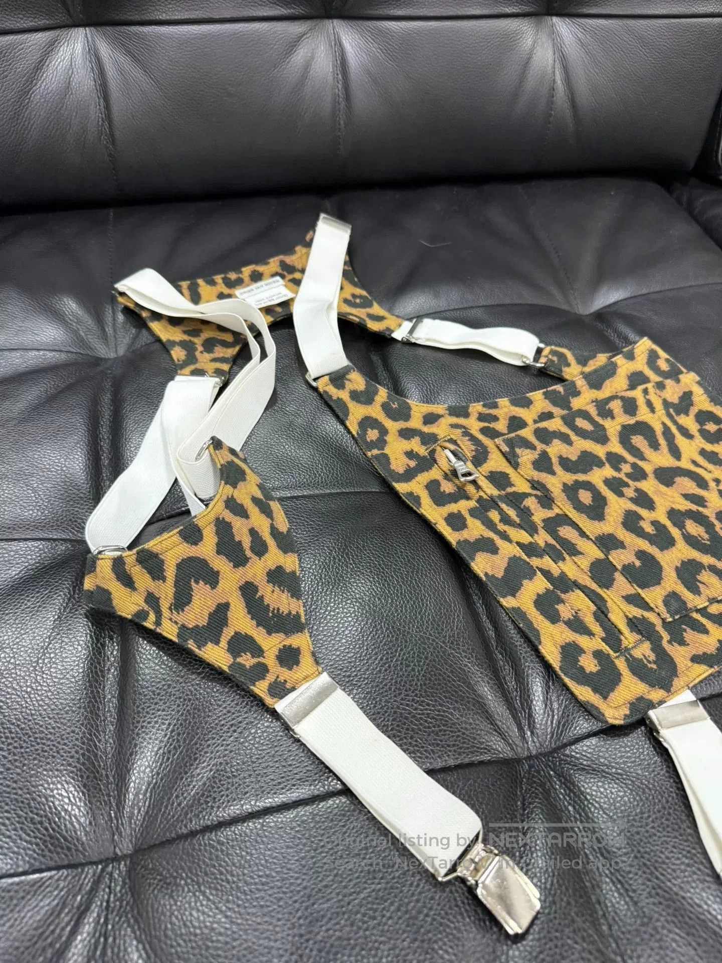 Dries Van Noten Dries Van Noten Leopard Print Vest. Size M / US 6-8 / IT 42-44 - 5 Thumbnail